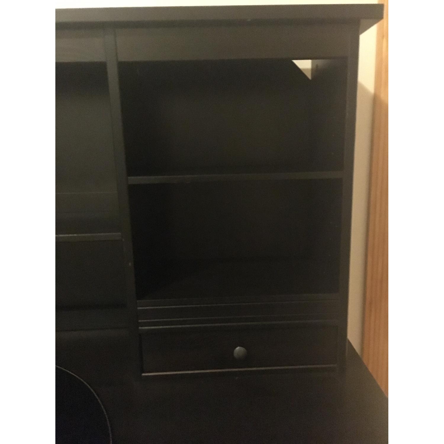 Ikea Hemnes Desk w/ Hutch & Malkolm Desk Chair - image-2