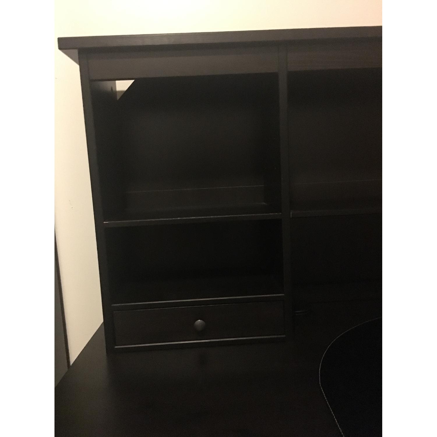 Ikea Hemnes Desk w/ Hutch & Malkolm Desk Chair - image-5