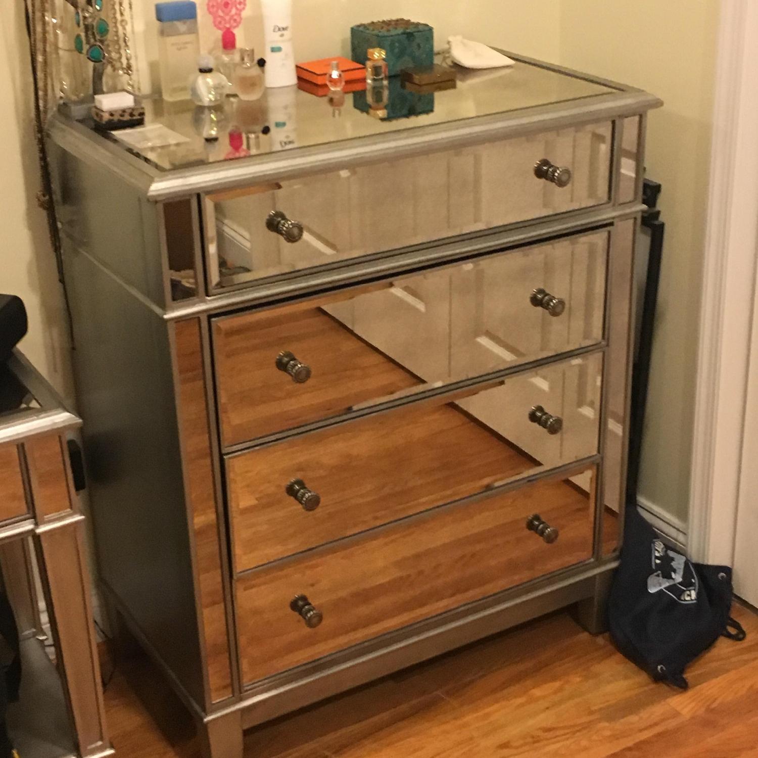 Pier 1 Hayworth Mirrored Bedroom Set AptDeco