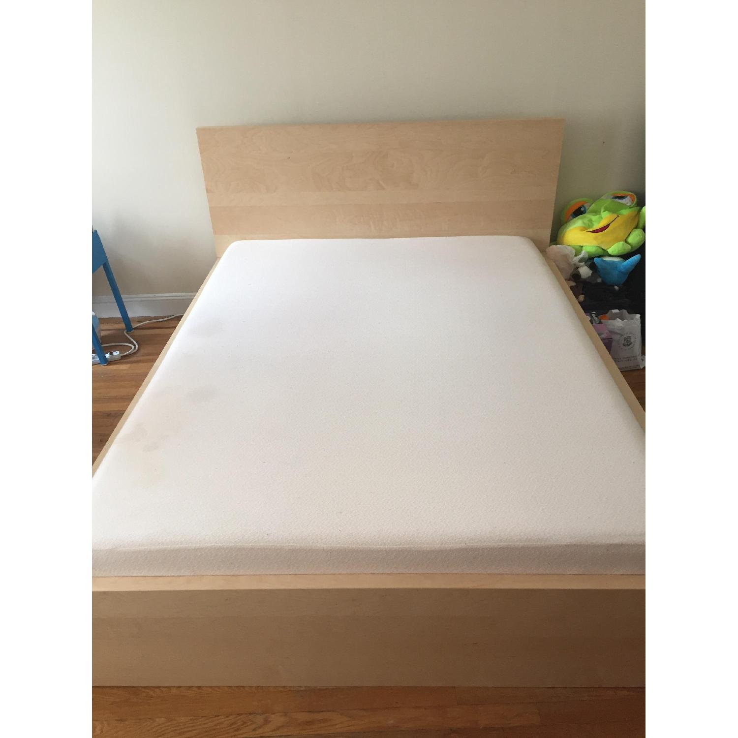 Ikea Malm Queen Size Bed Frame AptDeco