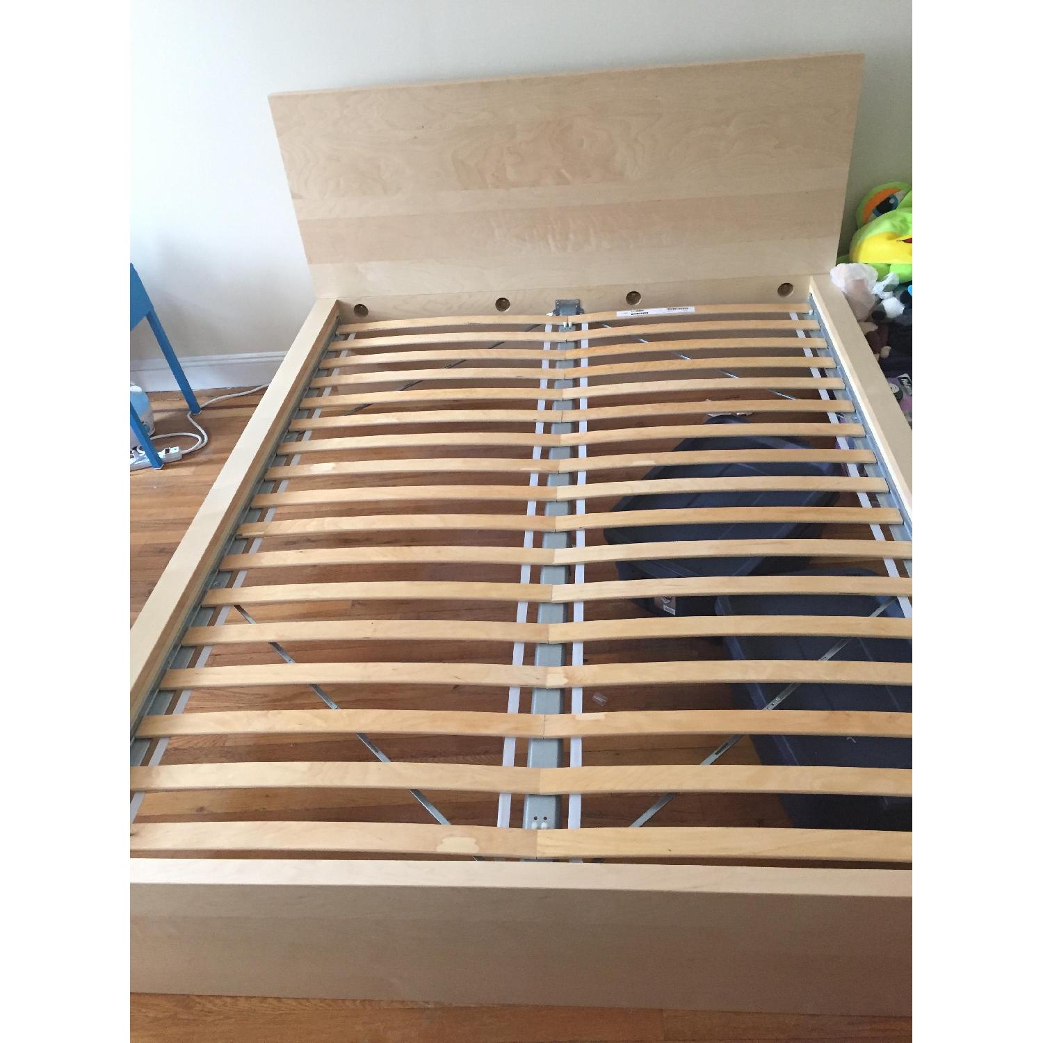 Ikea Malm Queen Size Bed Frame AptDeco