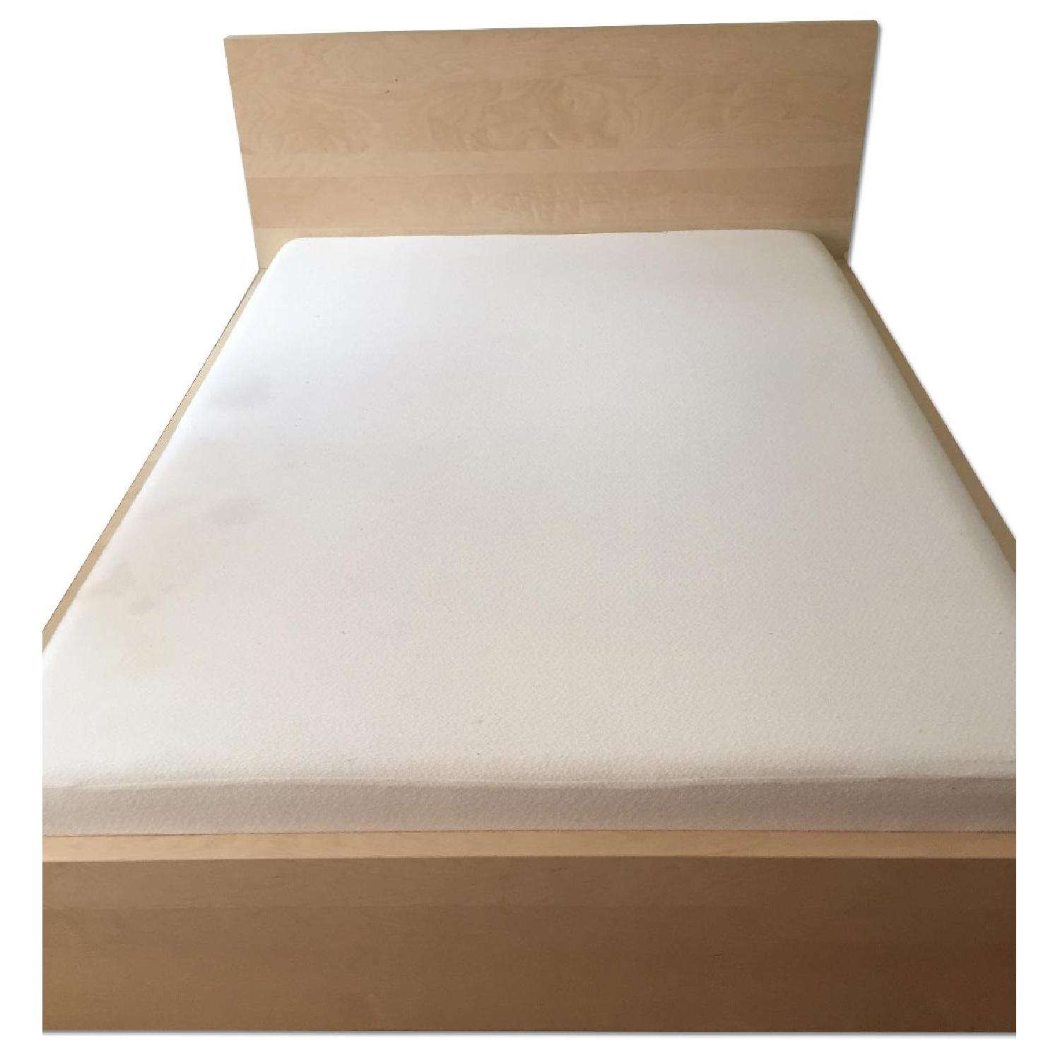 Ikea Malm Queen Size Bed Frame AptDeco