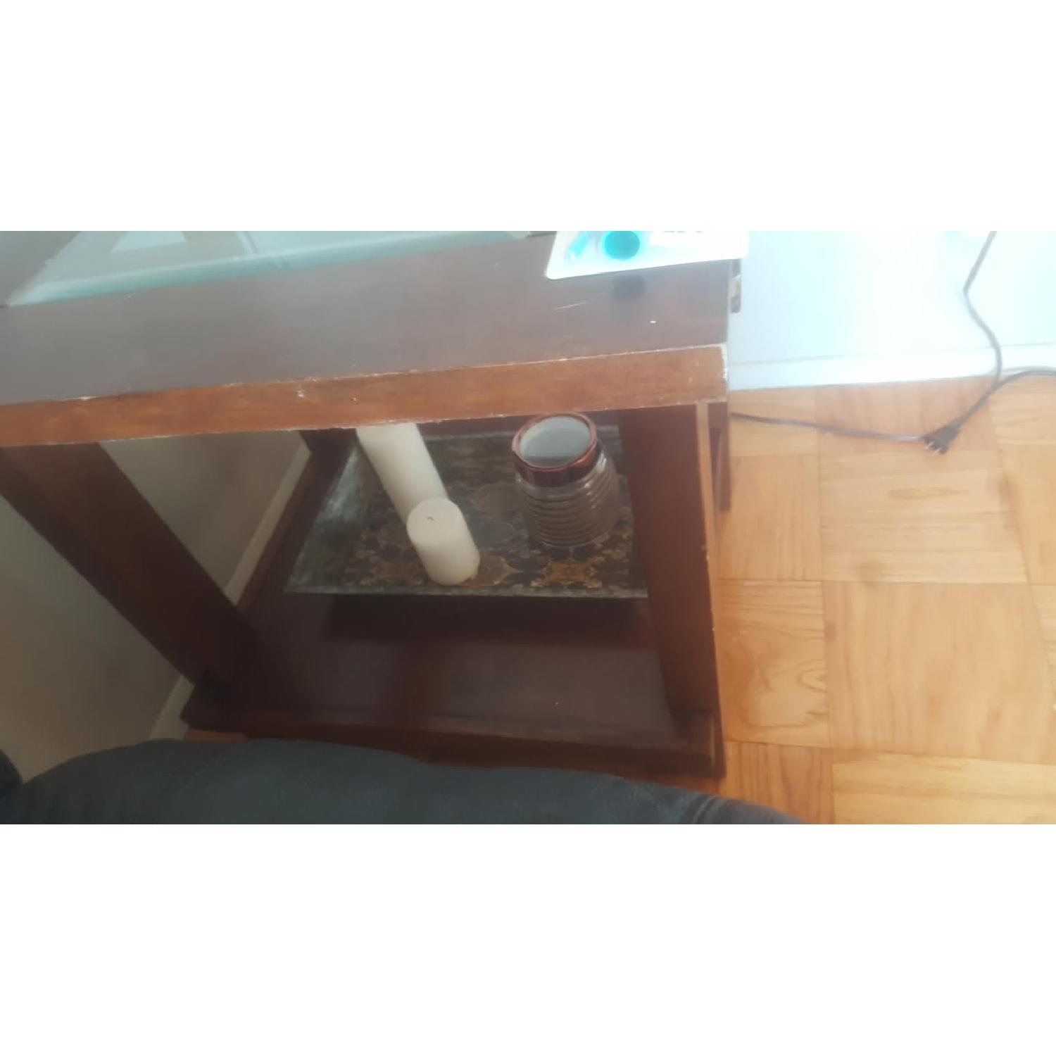 Ikea Wood End Table - image-2