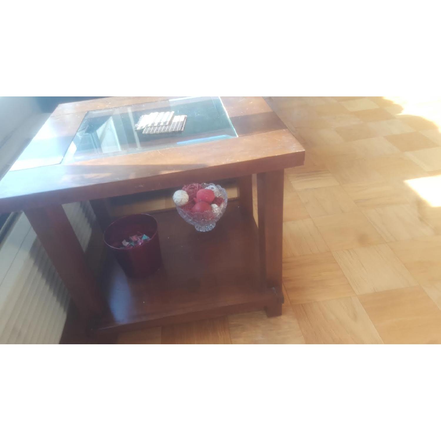 Ikea Wood End Table - image-3