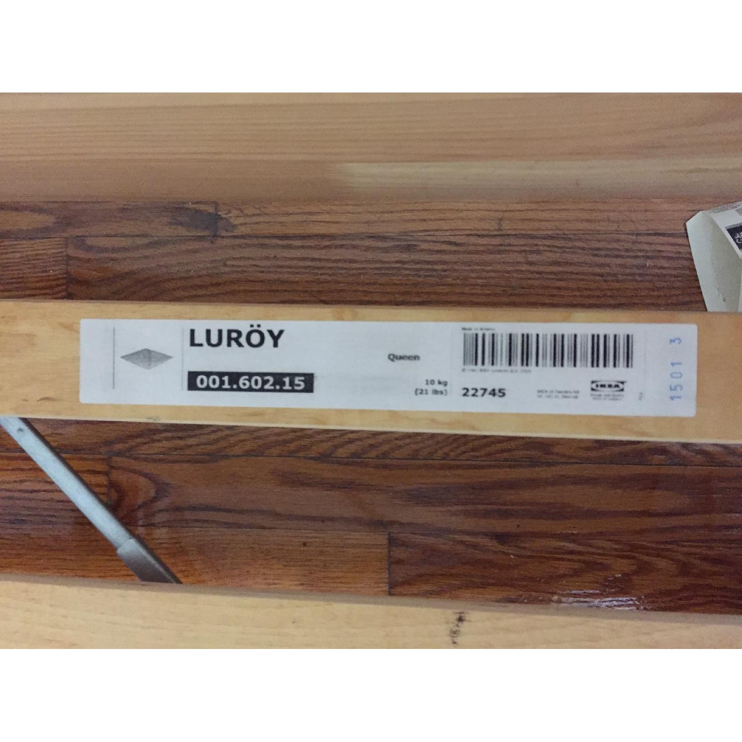 Ikea Tarva Queen Size Bed Frame w/ Slats - image-6