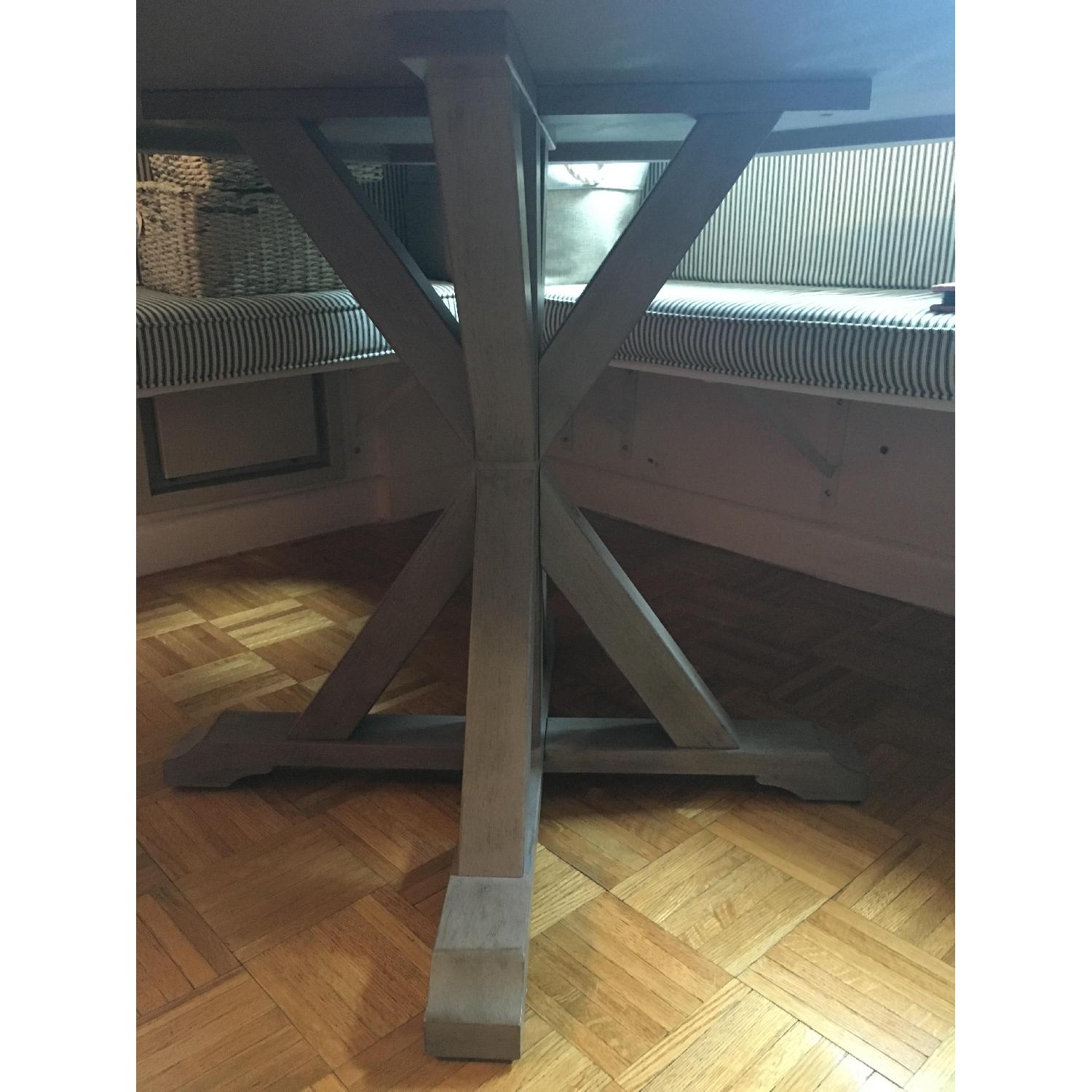 Home Decorators Collection Round Light Grey Dining Table - image-3