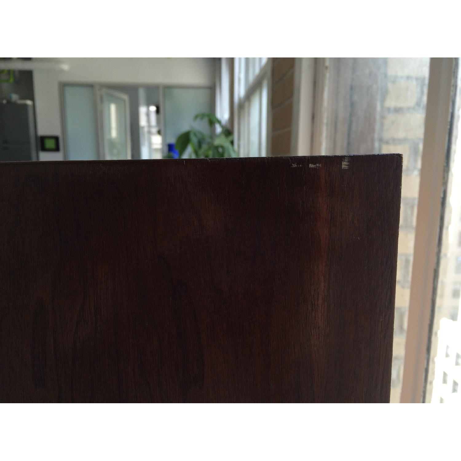 Wooden Bookcase w/ Glass Doors - image-11