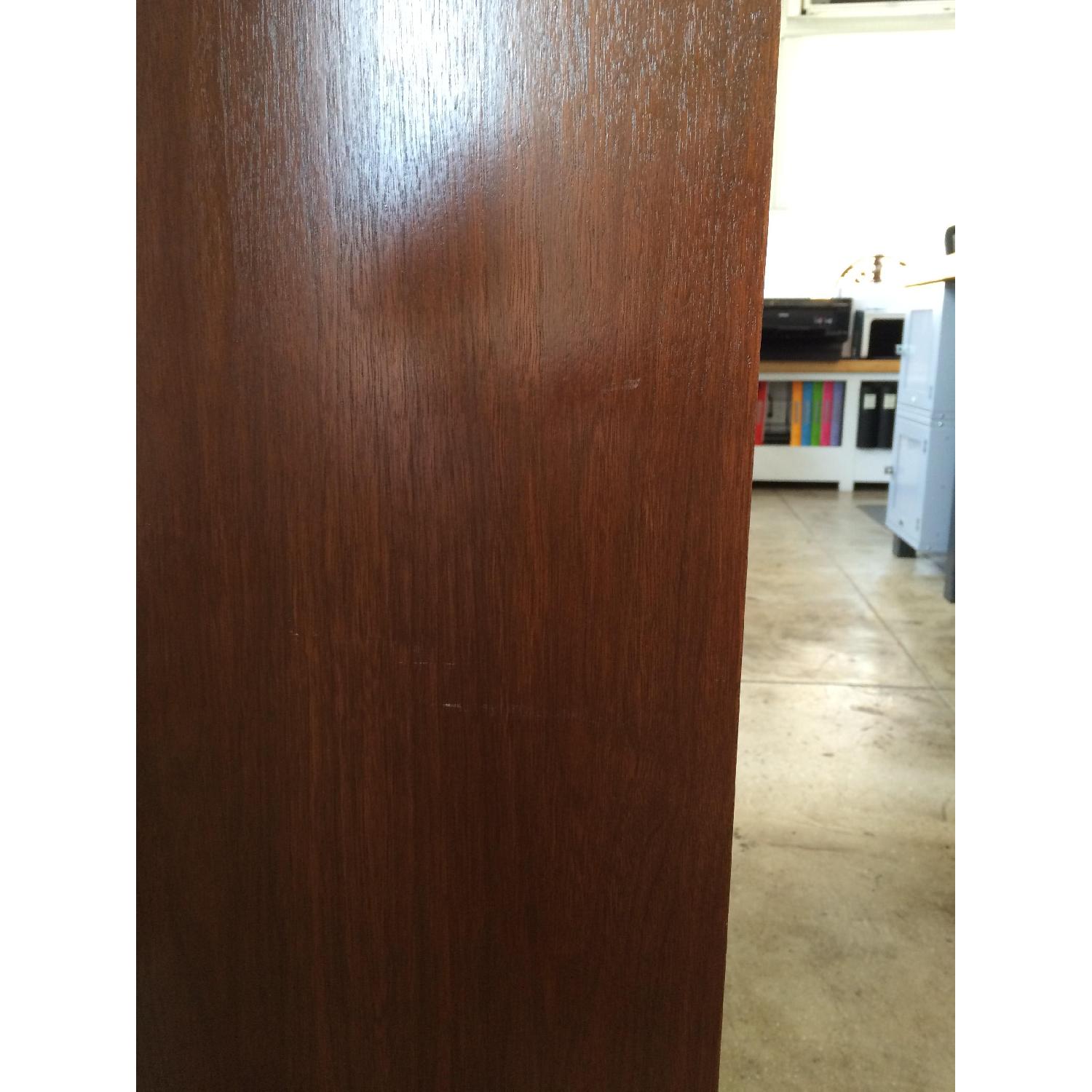 Wooden Bookcase w/ Glass Doors - image-12