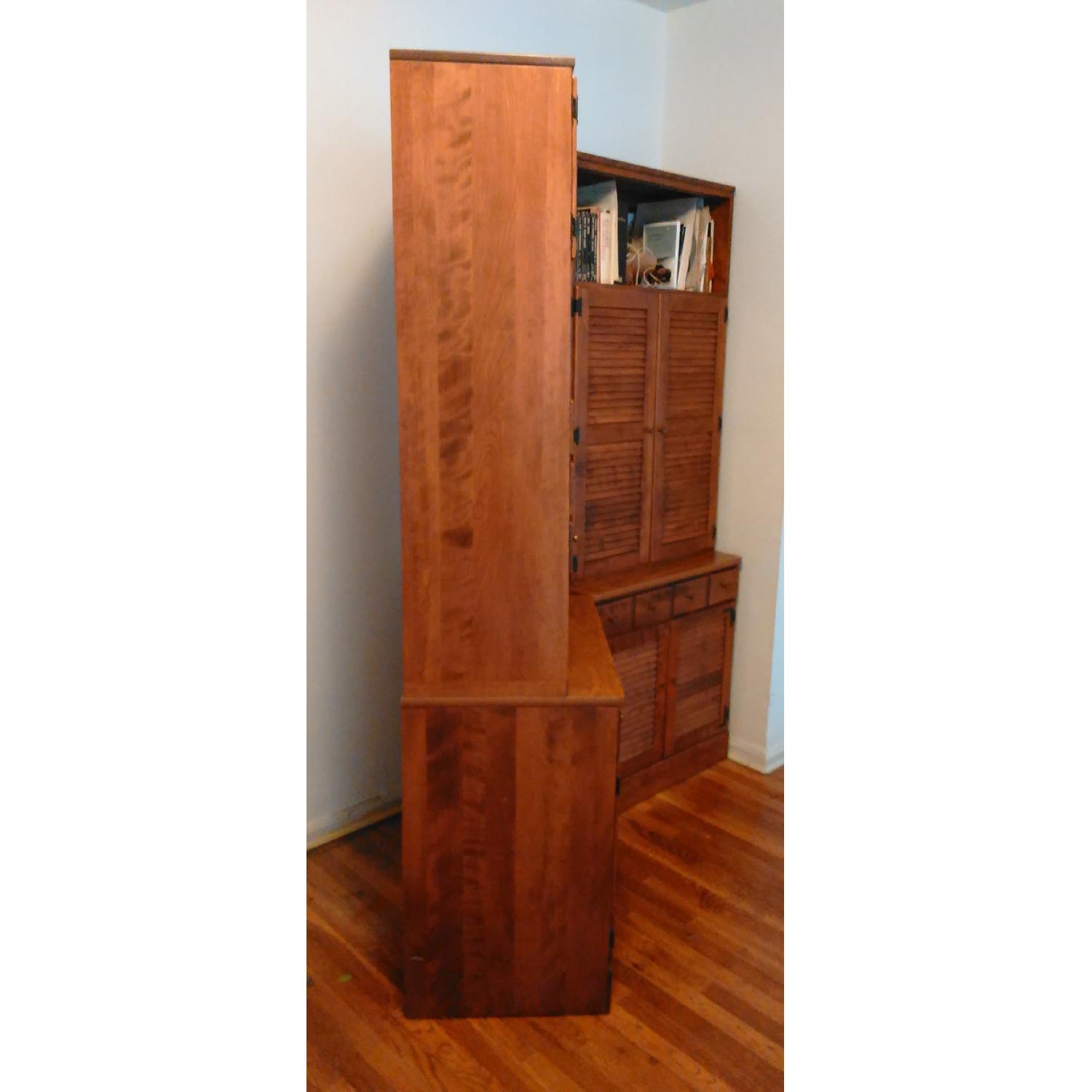 Ethan Allen Cabinets w/ Shelves & Drawers - image-3