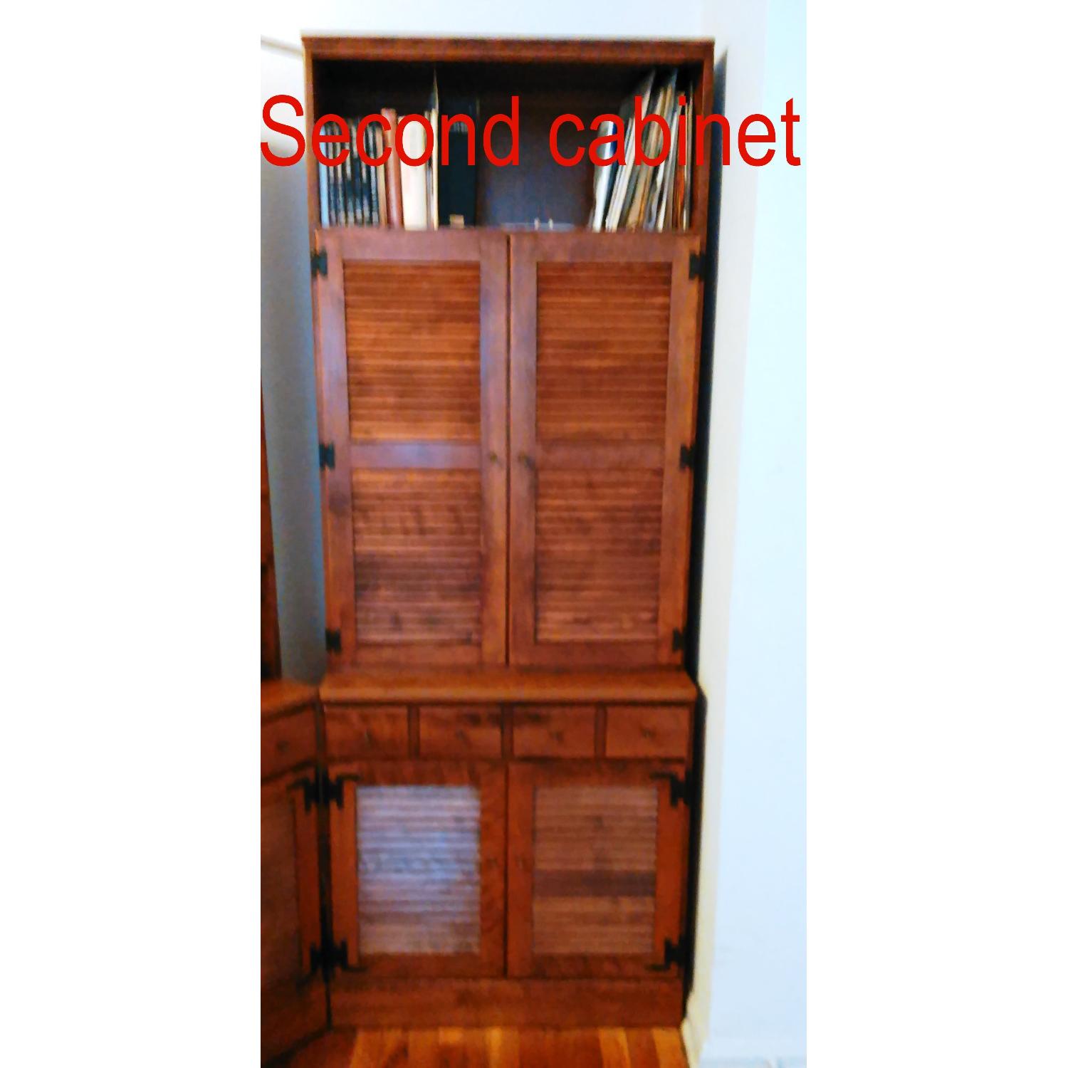Ethan Allen Cabinets w/ Shelves & Drawers - image-6