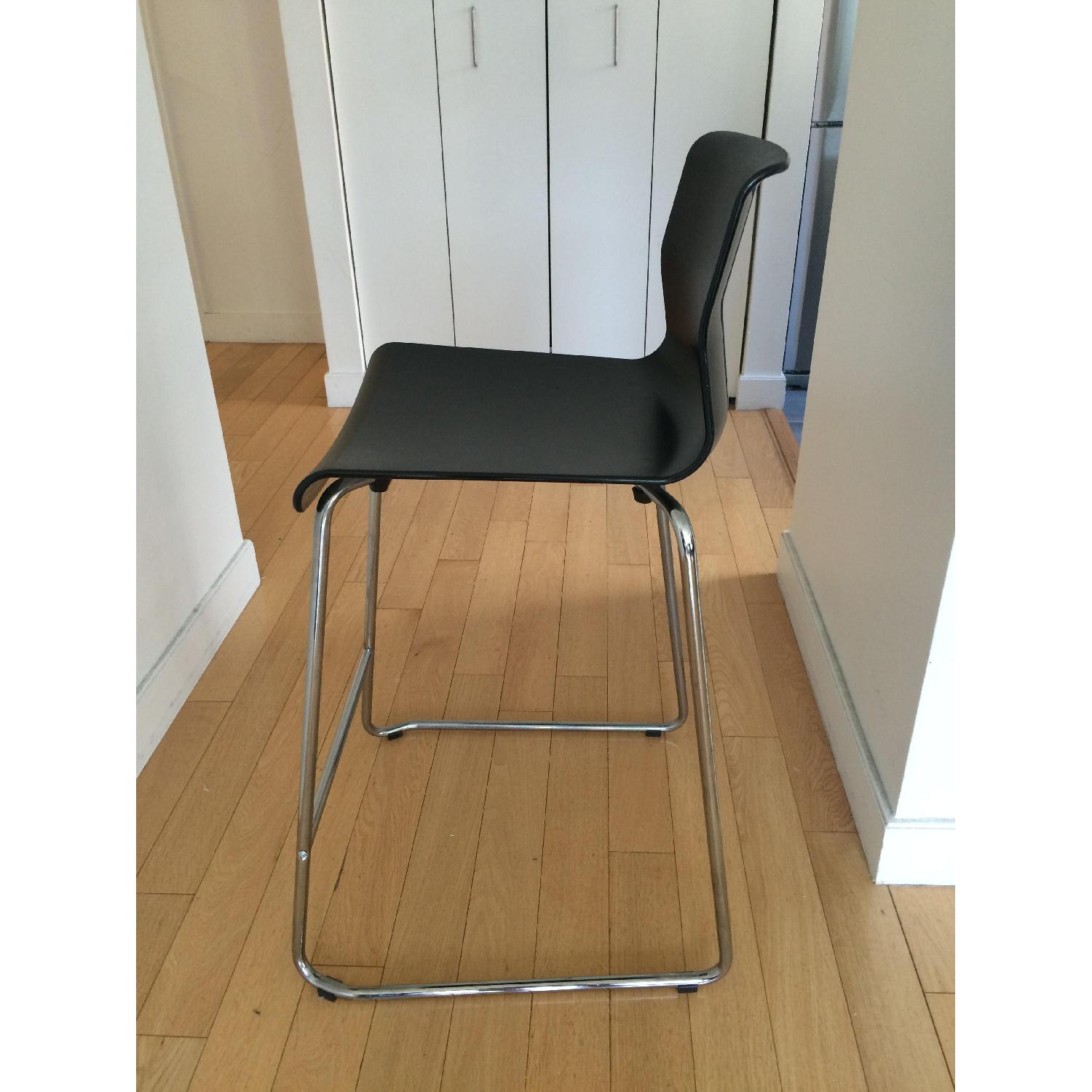 Ikea Glenn Bar Stool in Black AptDeco