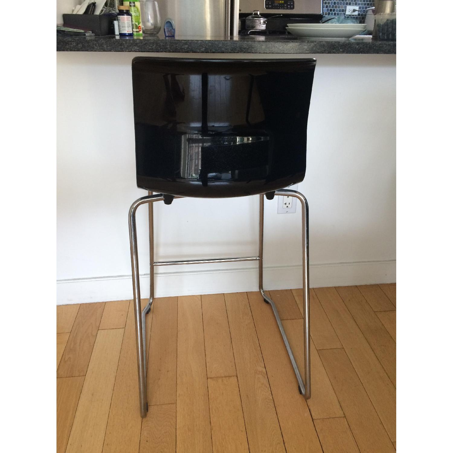 Ikea Glenn Bar Stool in Black AptDeco