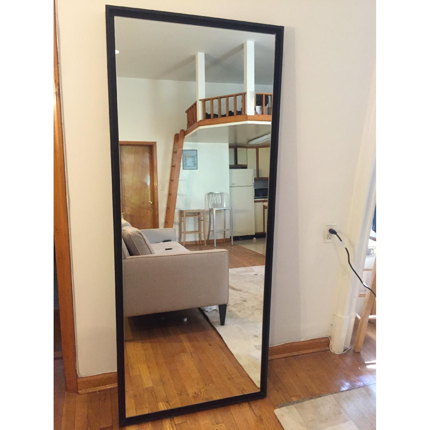 West Elm Floating Mirror AptDeco