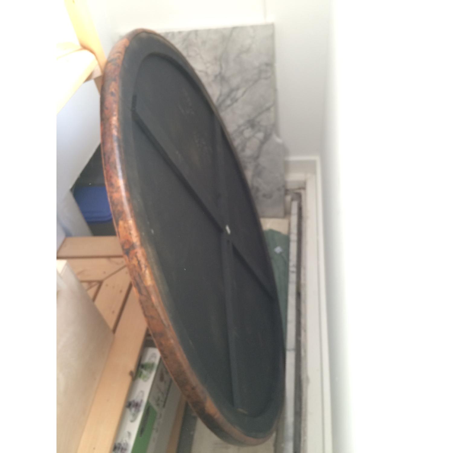 Arhaus Copper Top Round Dining Table - image-3