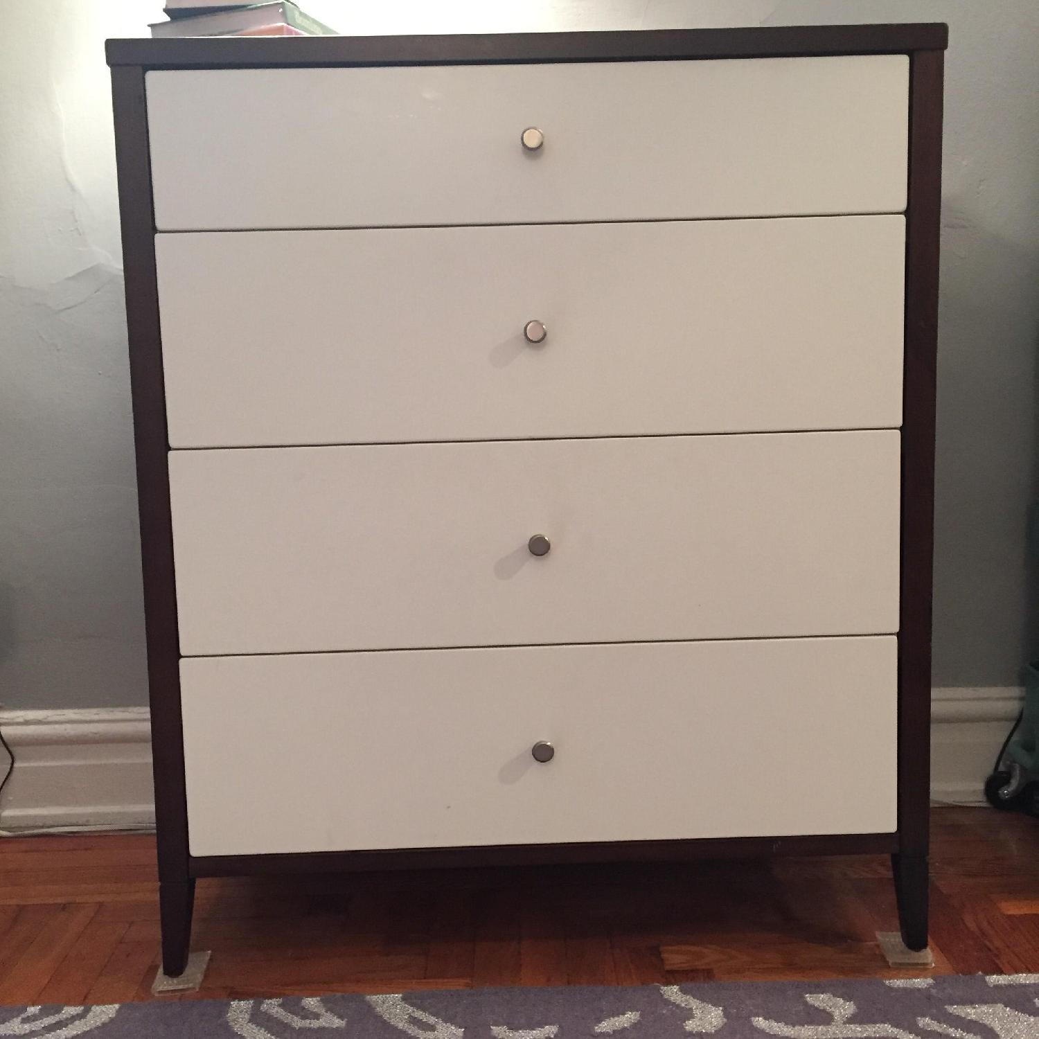 Dwell for Target White & Brown Dresser - image-1