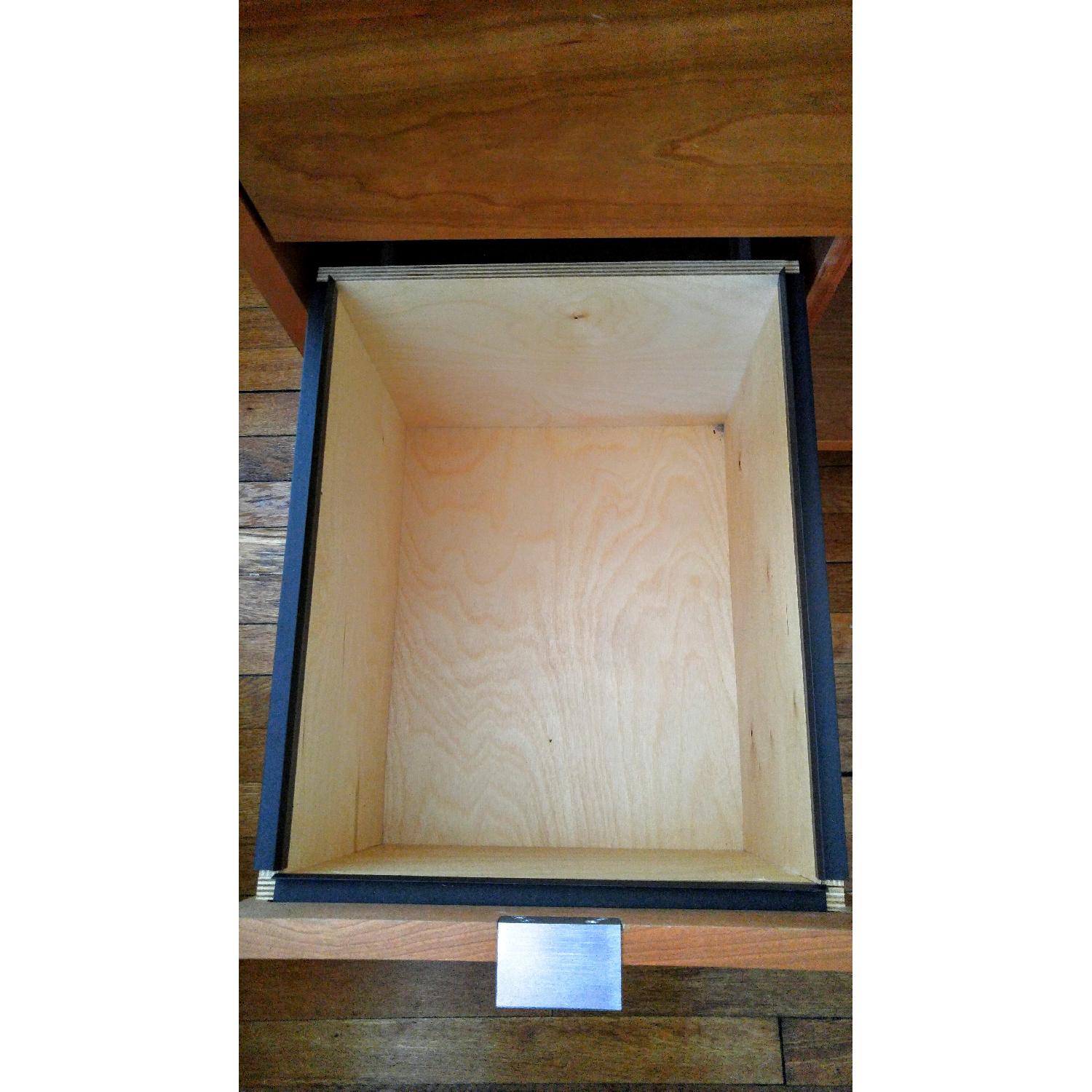 Room & Board Copenhagen Office Armoire Desk in Cherry Wood - image-4