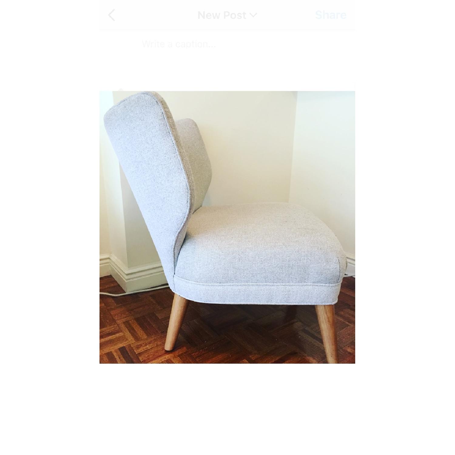 West Elm Retro Wing Chair AptDeco