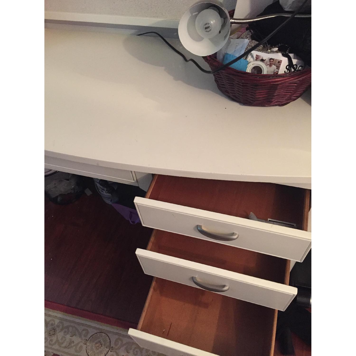 Raymour & Flanigan Jayden Computer Desk w/ Hutch - image-7