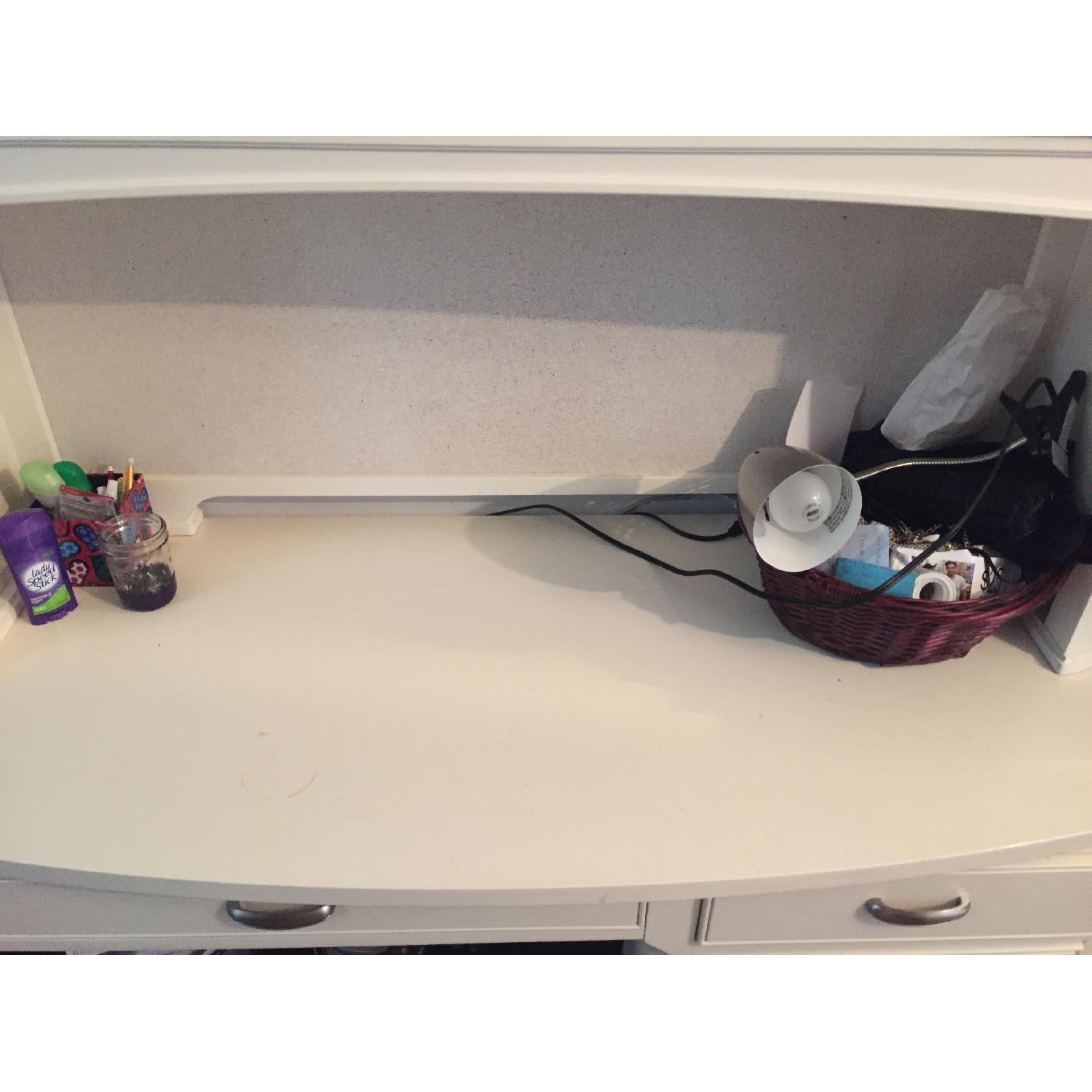 Raymour & Flanigan Jayden Computer Desk w/ Hutch - image-9