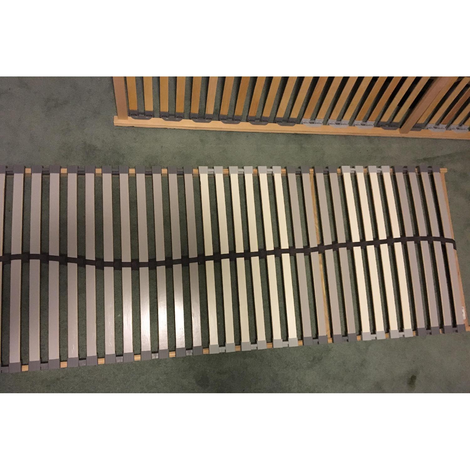 Ikea Fjell Pine Queen Storage Bed Frame AptDeco