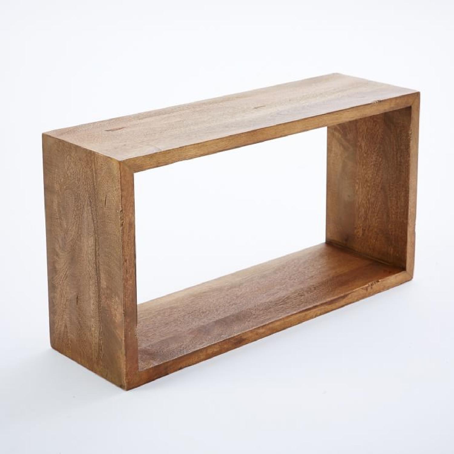 West Elm Mango Wood Shelf AptDeco