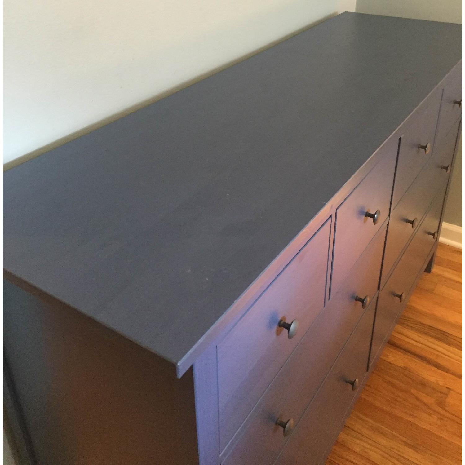 Ikea Hemnes 8 Drawer Dresser in Blue AptDeco