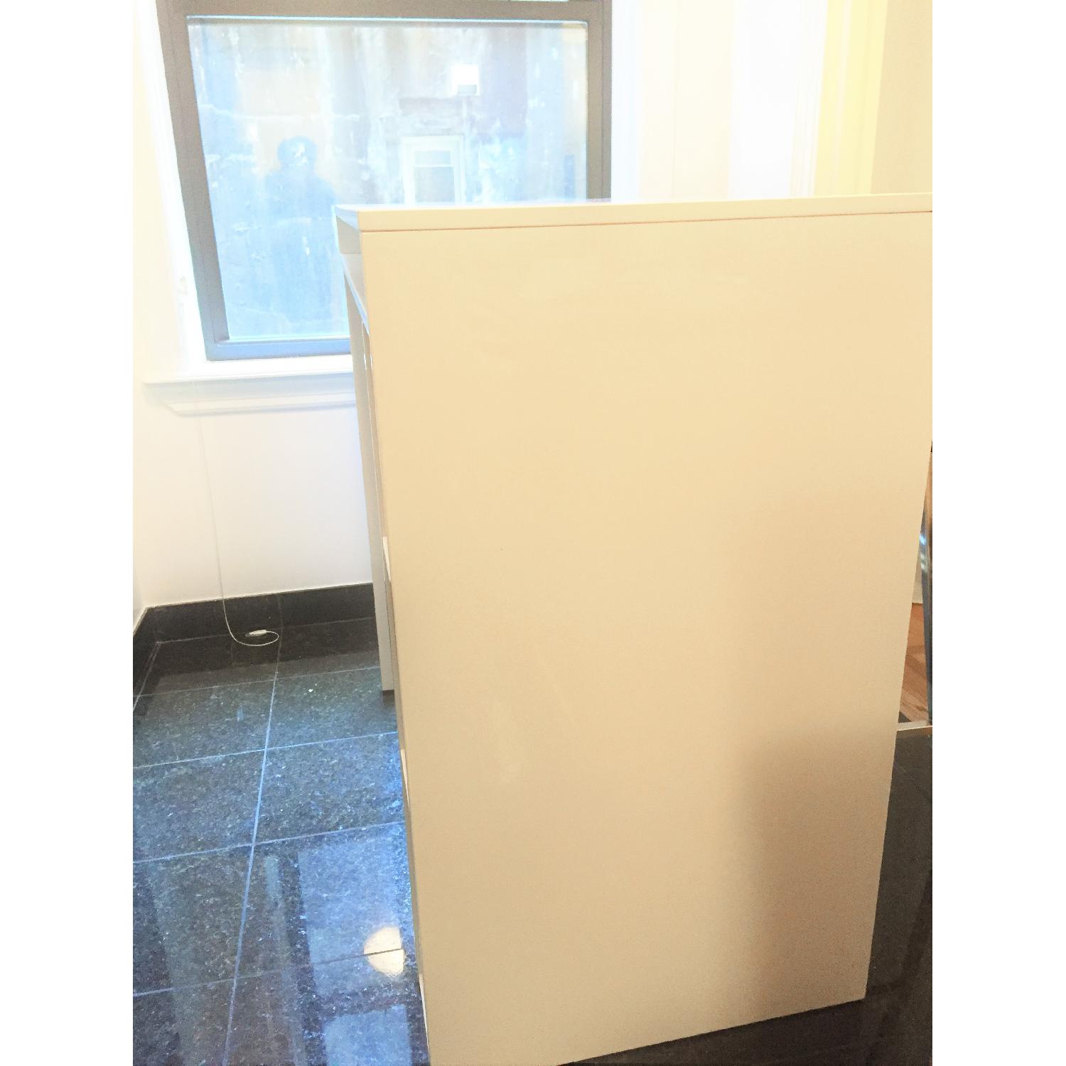 CB2 Public White High Dining Table - image-2