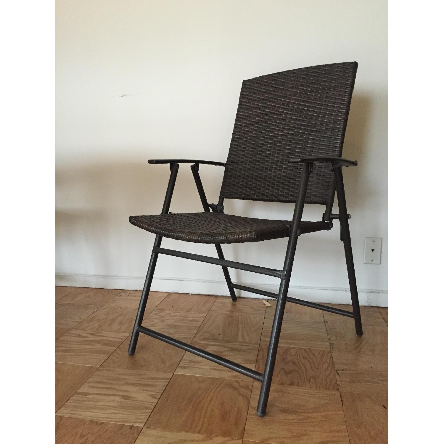 Crosley Furniture Palm Harbor Wicker Outdoor Chairs - image-1