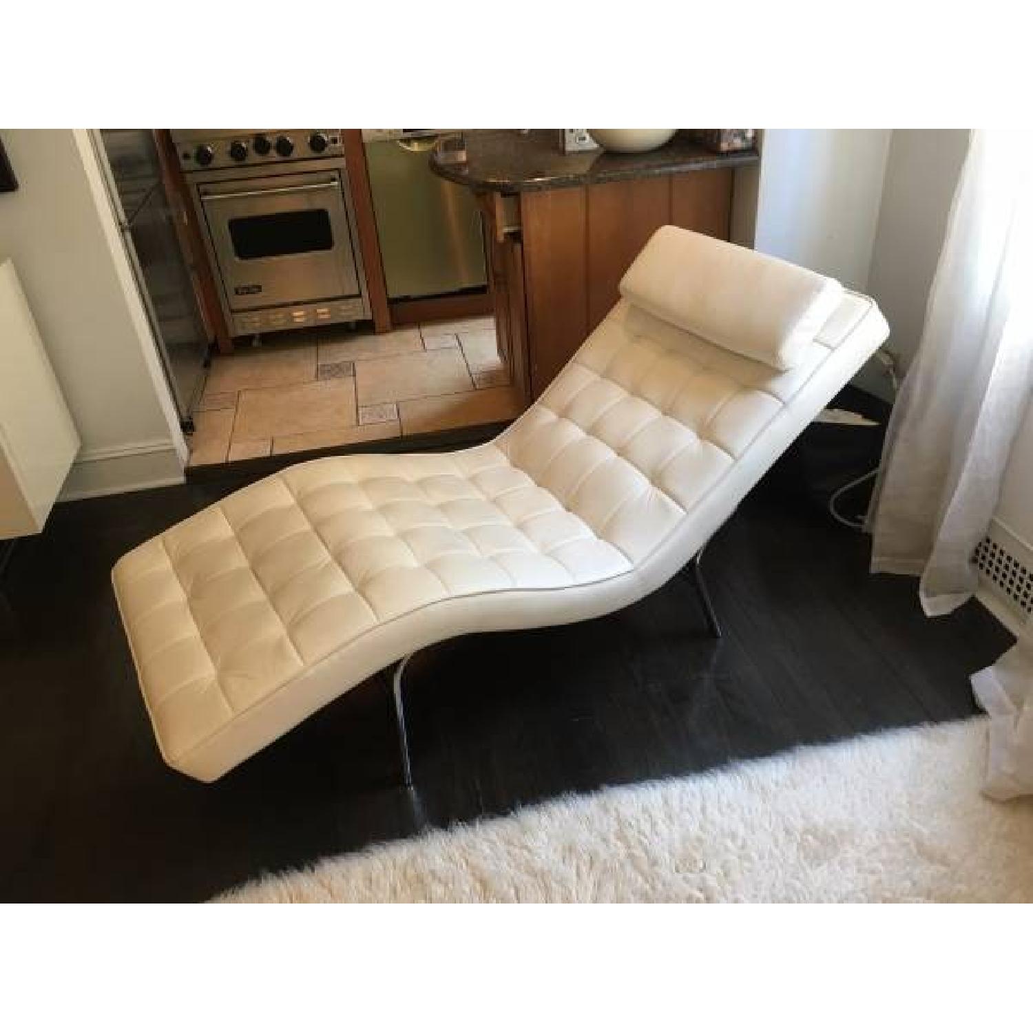 Custom Italian Leather InCanto Sofa + Chaise Lounge - image-2