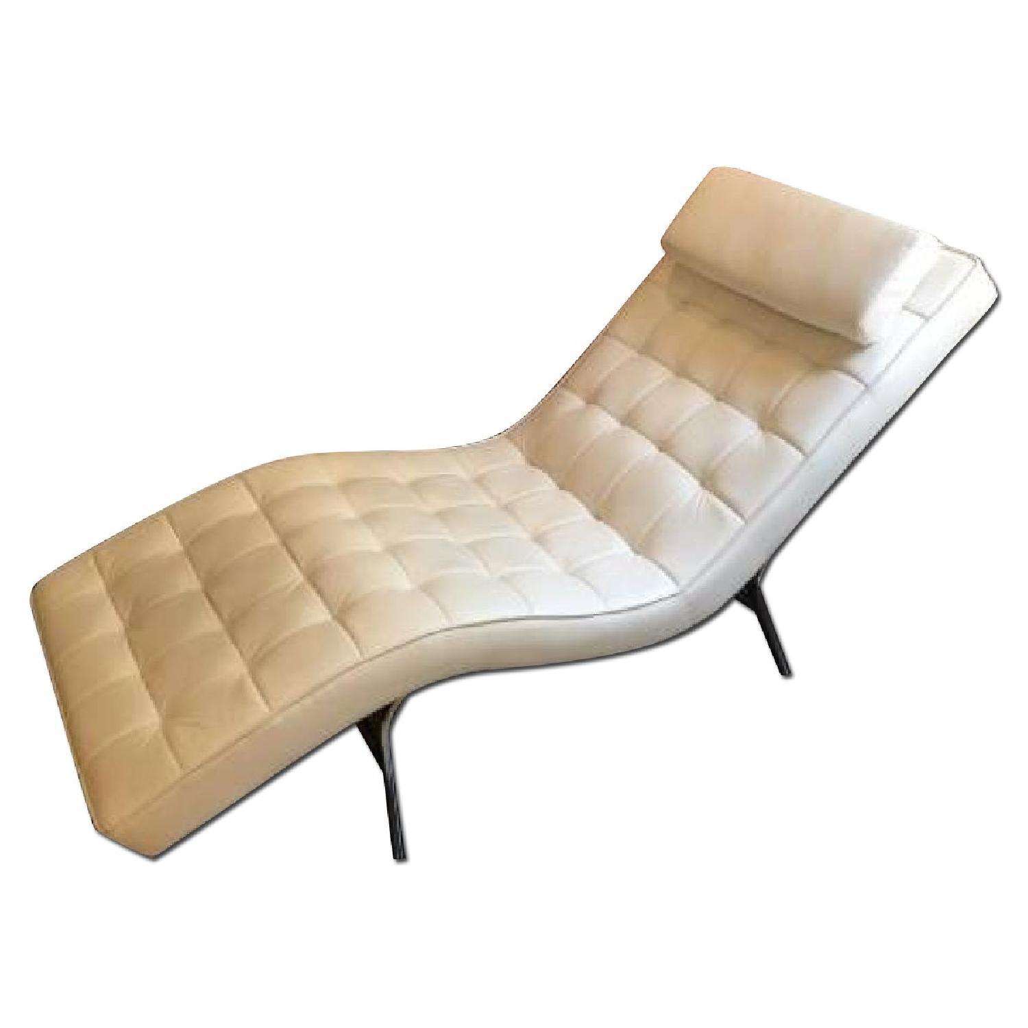 Custom Italian Leather InCanto Sofa + Chaise Lounge - image-6