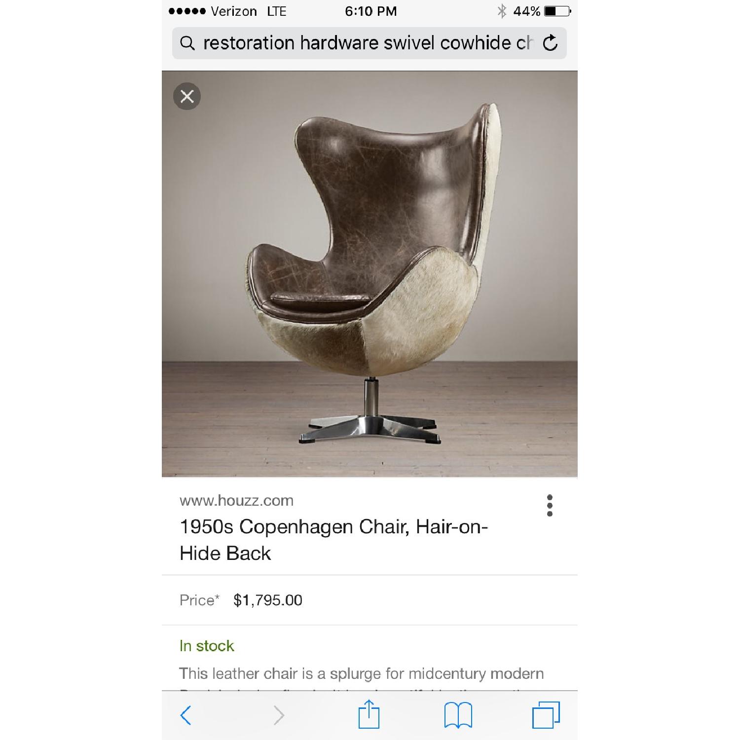 Restoration Hardware Copenhagen Chair - image-1
