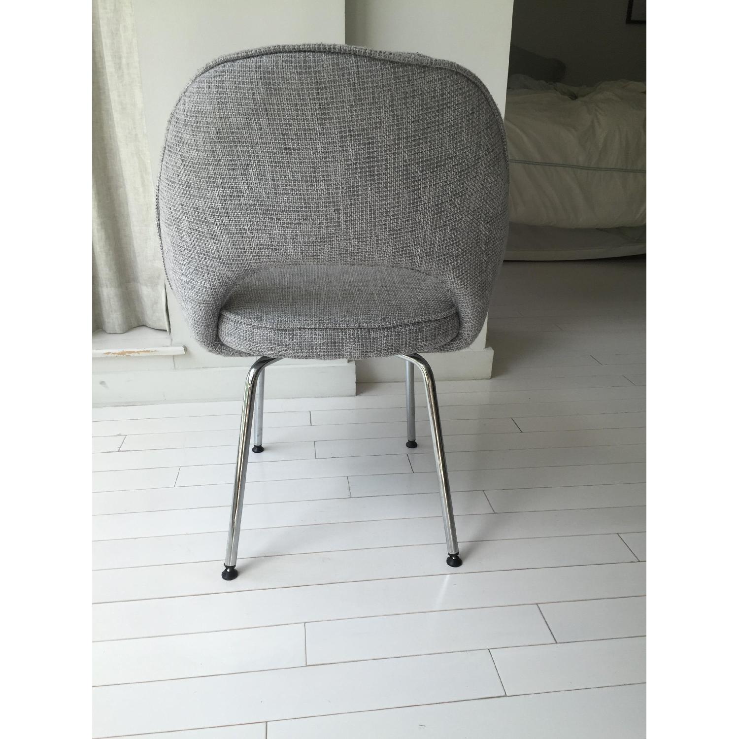 Grey Mid Century Modern Chair - image-4