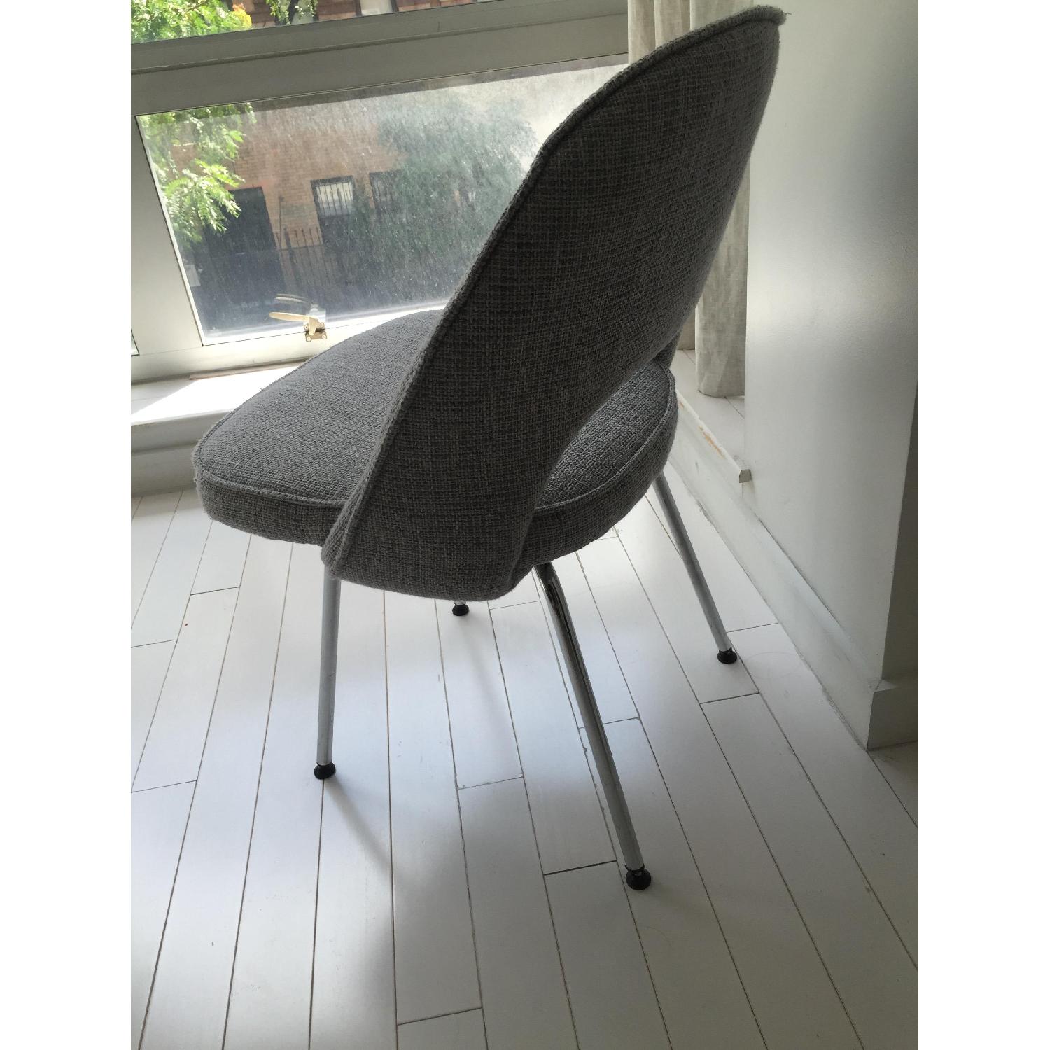Grey Mid Century Modern Chair - image-5