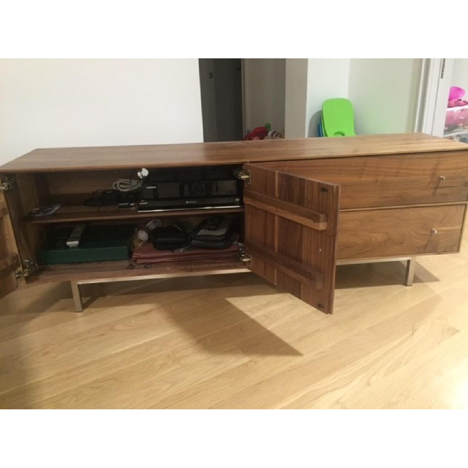 Room & Board Hudson Media Cabinet w/ Steel Base - image-3