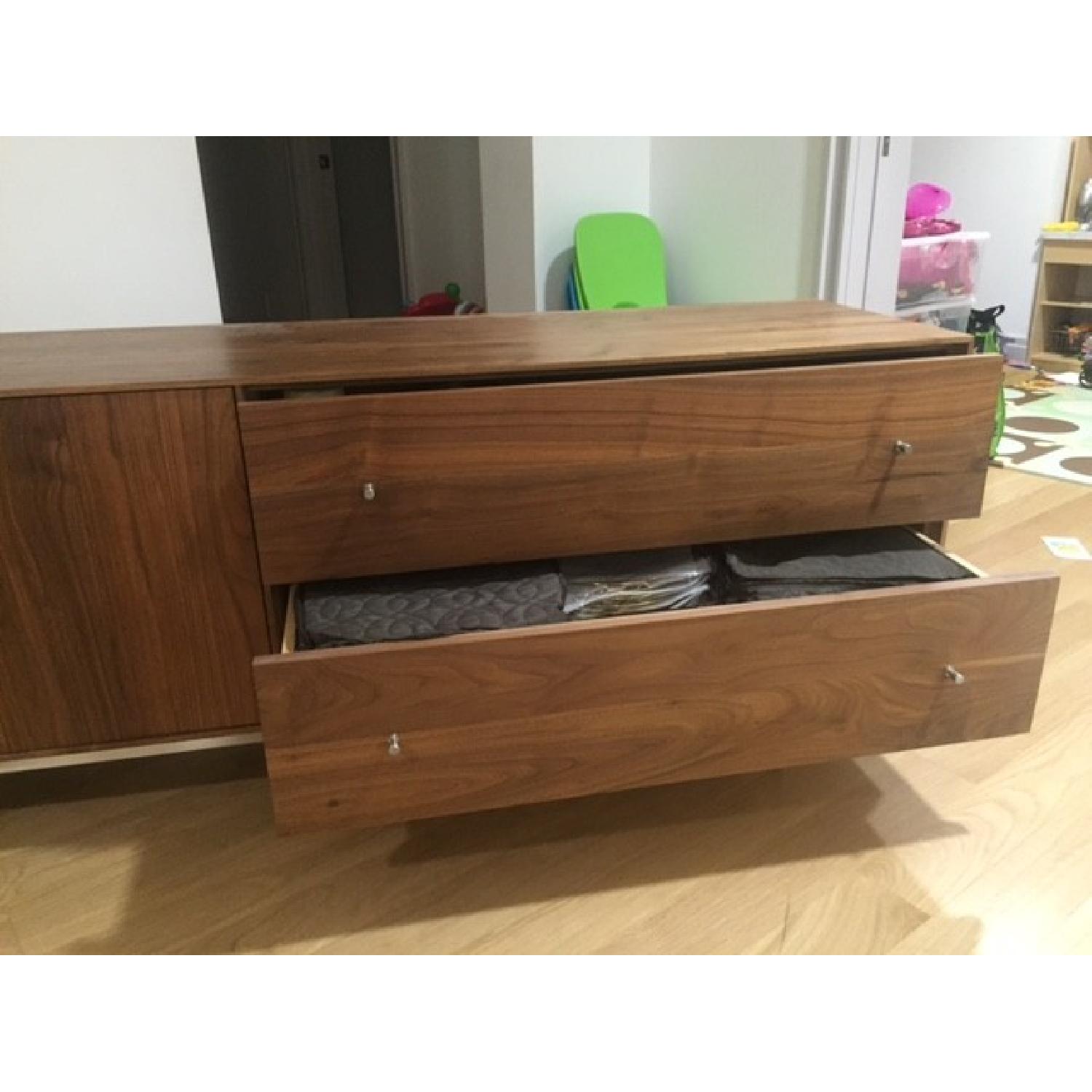 Room & Board Hudson Media Cabinet w/ Steel Base - image-4