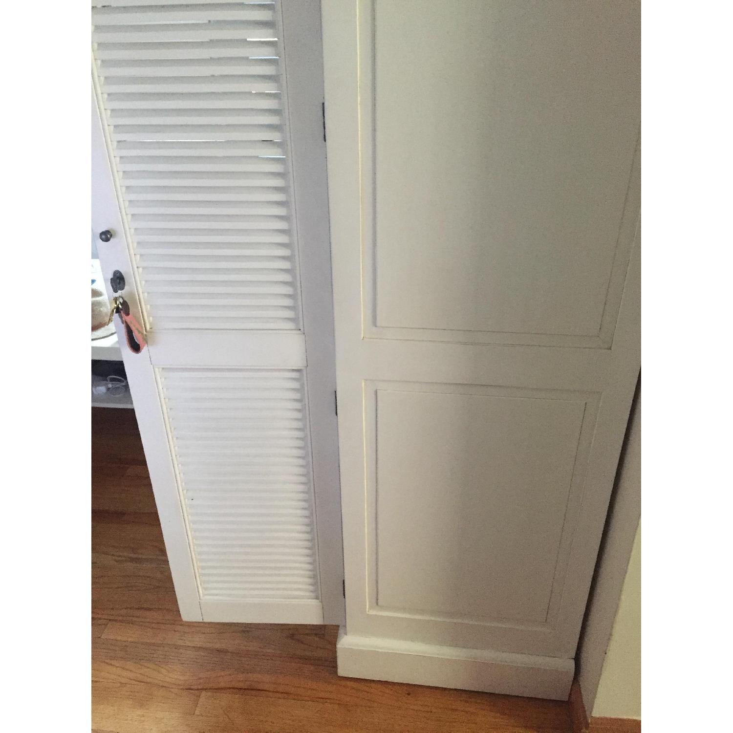 Restoration Hardware Shutter Single Armoire - image-3