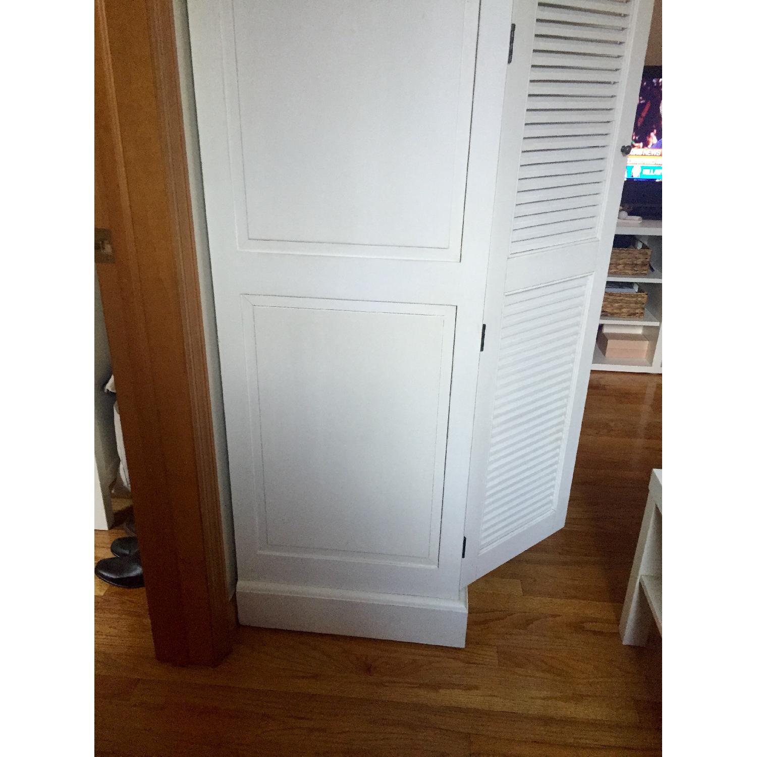 Restoration Hardware Shutter Single Armoire - image-5