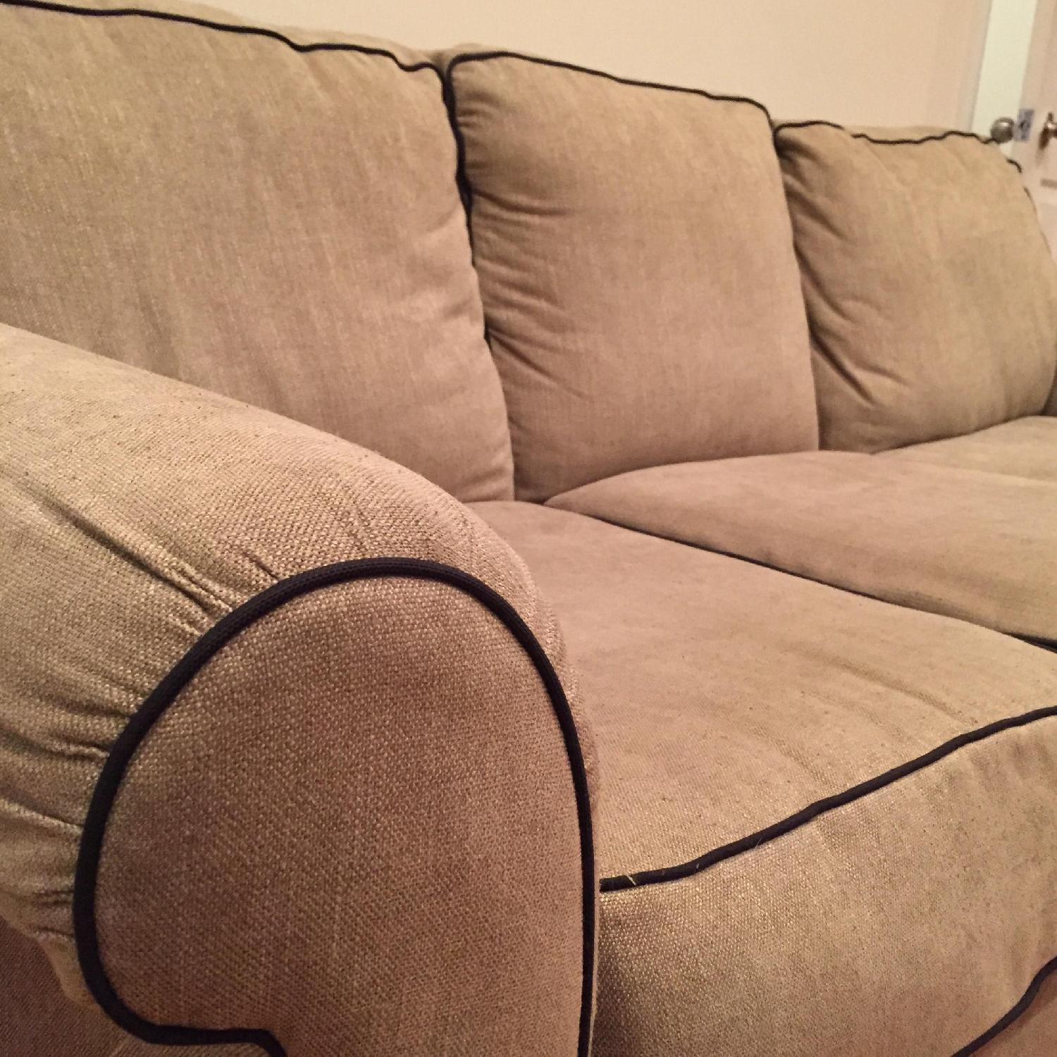 Ashley's 3-Seater Sofa w/ Black Piping - image-4