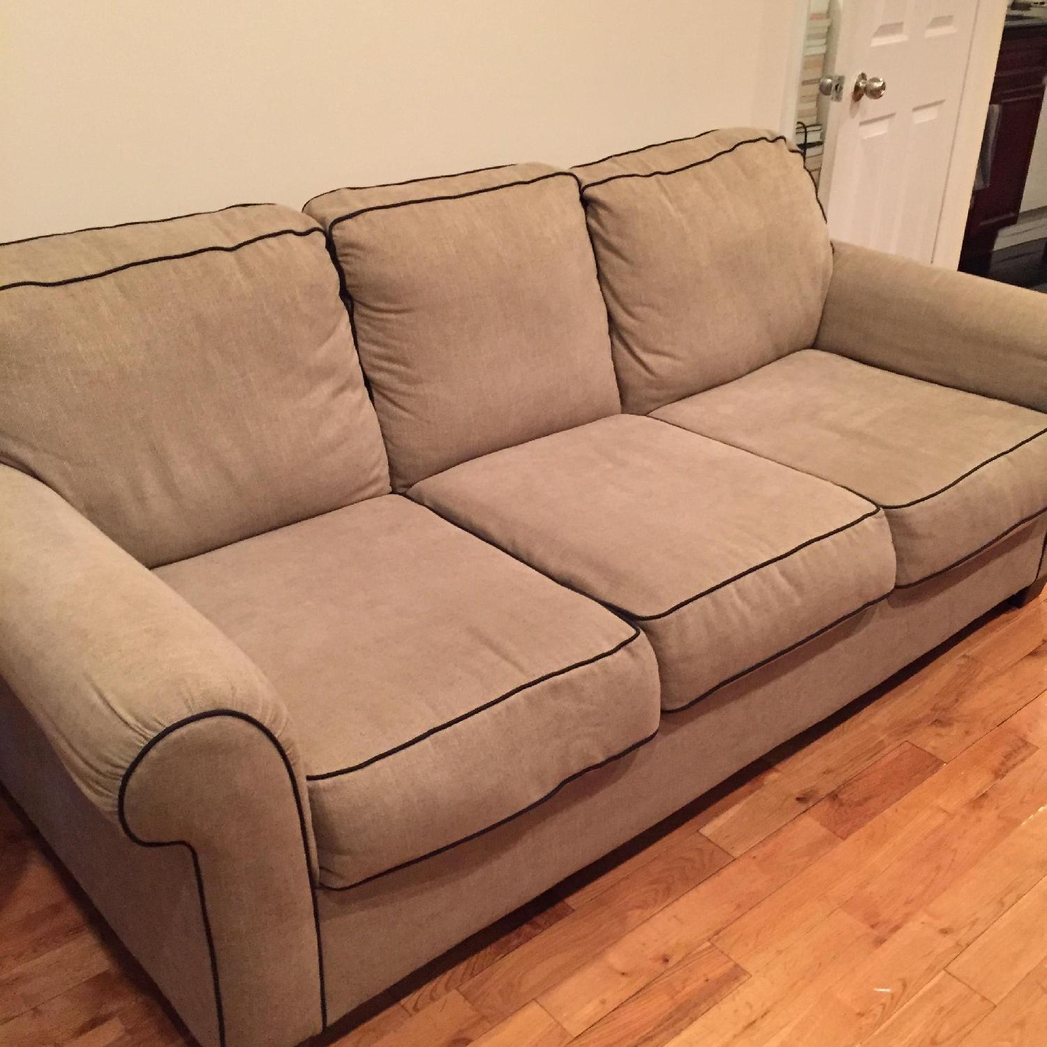 Ashley's 3-Seater Sofa w/ Black Piping - image-6