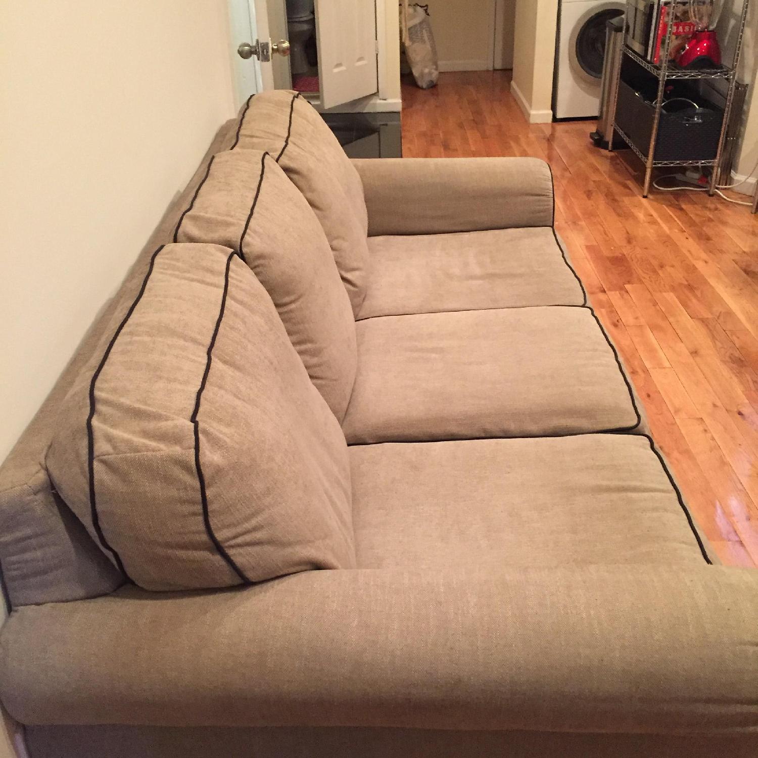 Ashley's 3-Seater Sofa w/ Black Piping - image-8