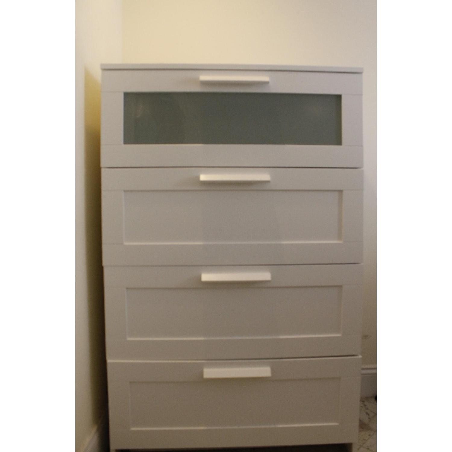 Ikea Brimnes 4 Drawer Dresser in White AptDeco