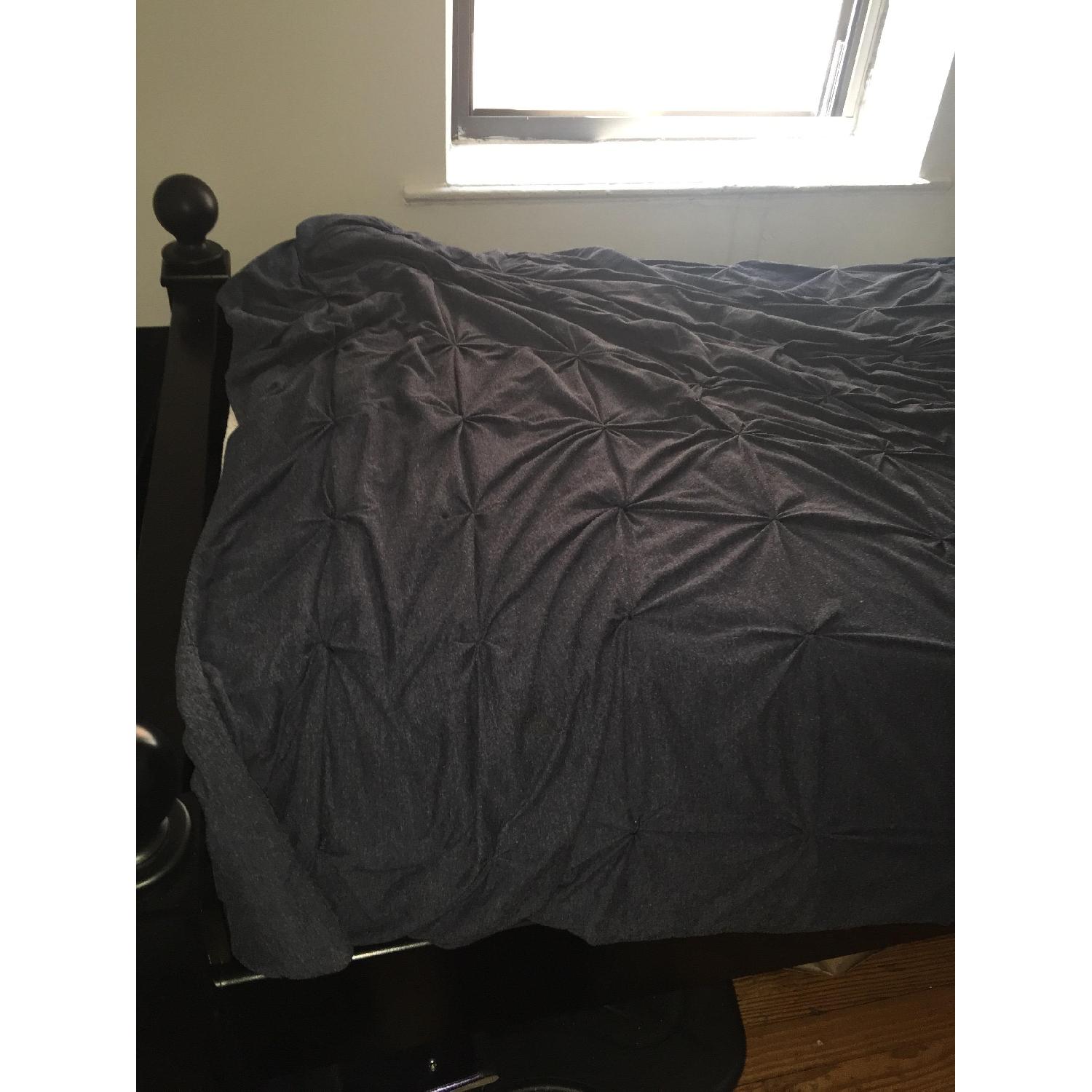 Value City Black Twin Bed Frame Aptdeco