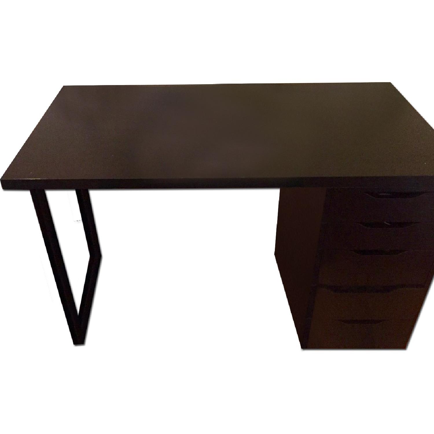 Ikea Desk & Target Desk Chair - image-0