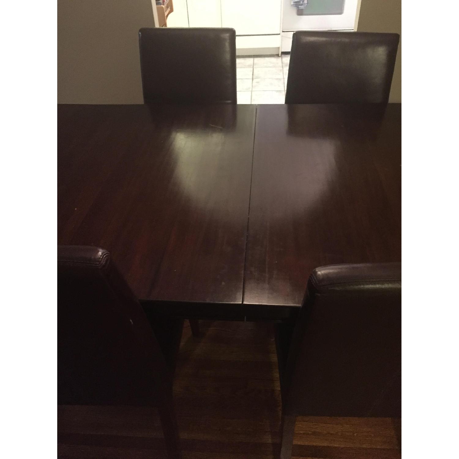 Pottery Barn Solid Wood Extendable Dining Room Table - image-3