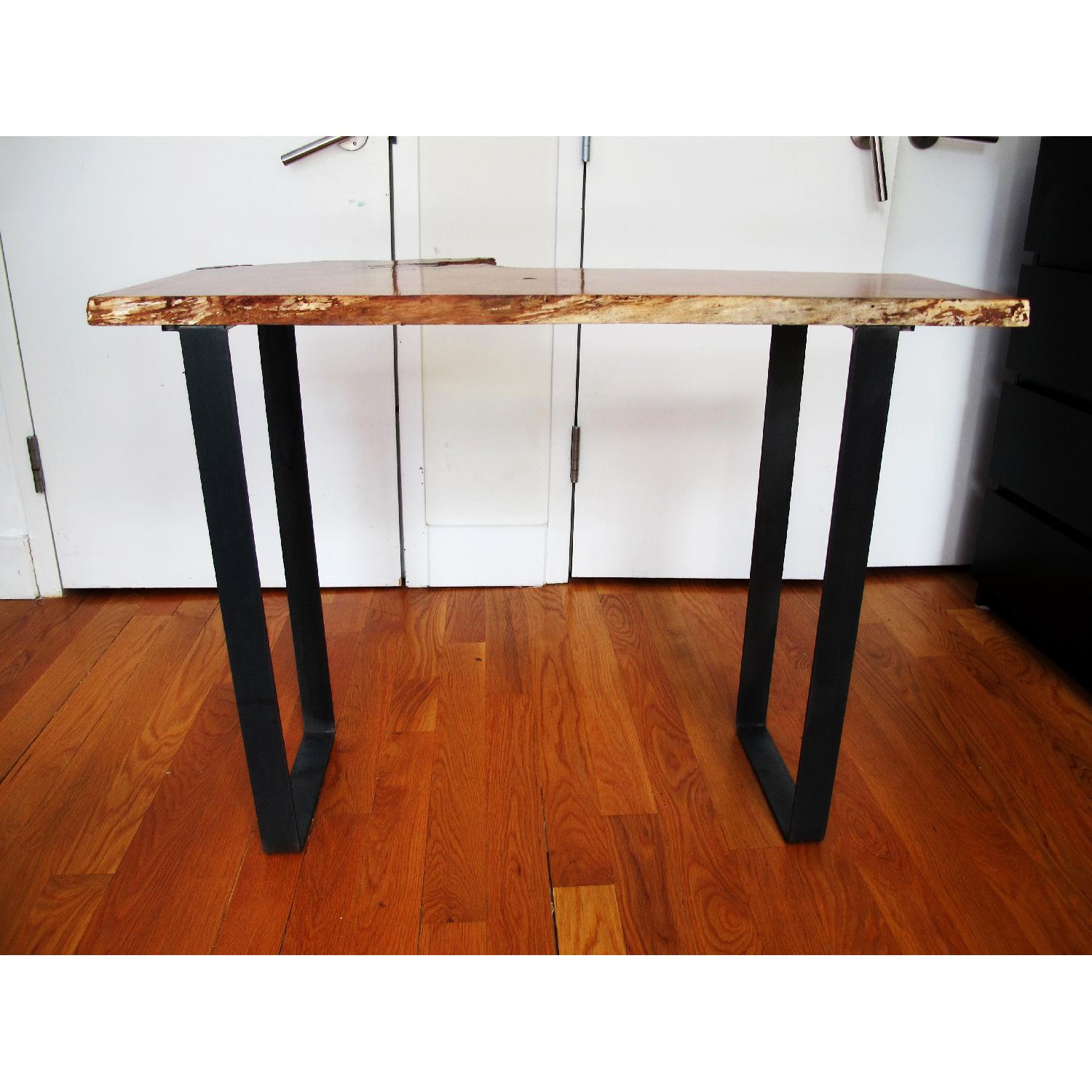 Cherry Wood Live Edge Table - image-3