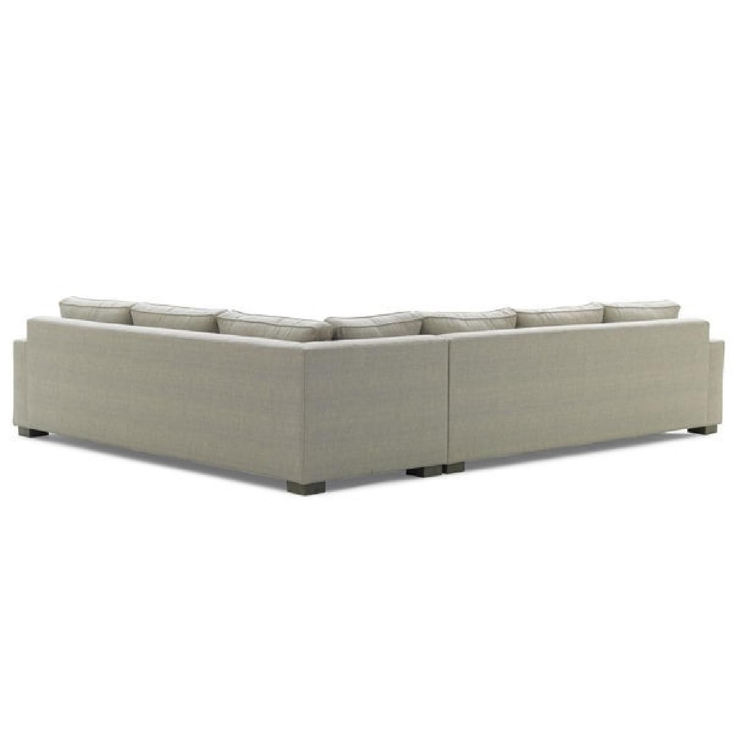 Mitchell Gold + Bob Williams Carson Sectional Sofa in Grey - image-3