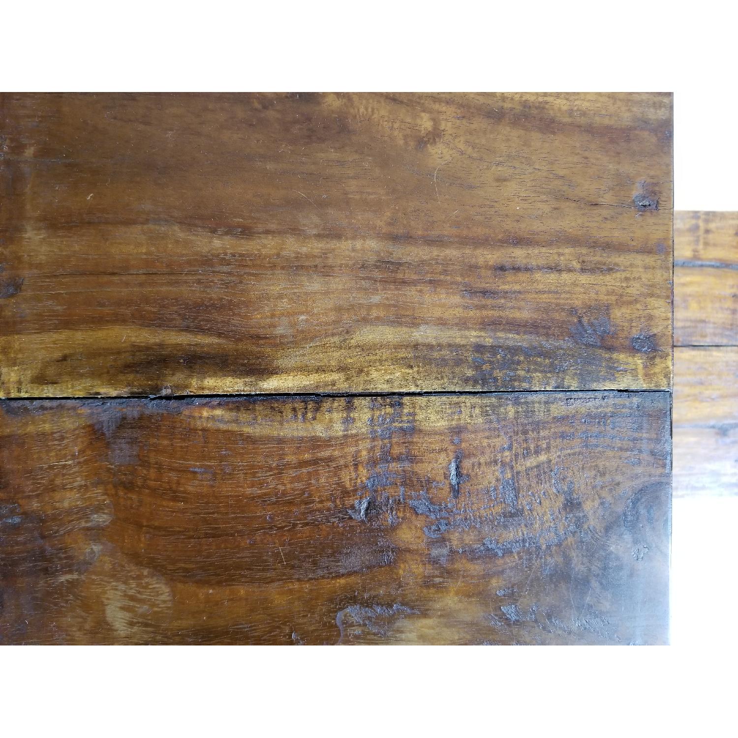 Solid Wood 10 Cubby Stair Shelving Unit - image-10