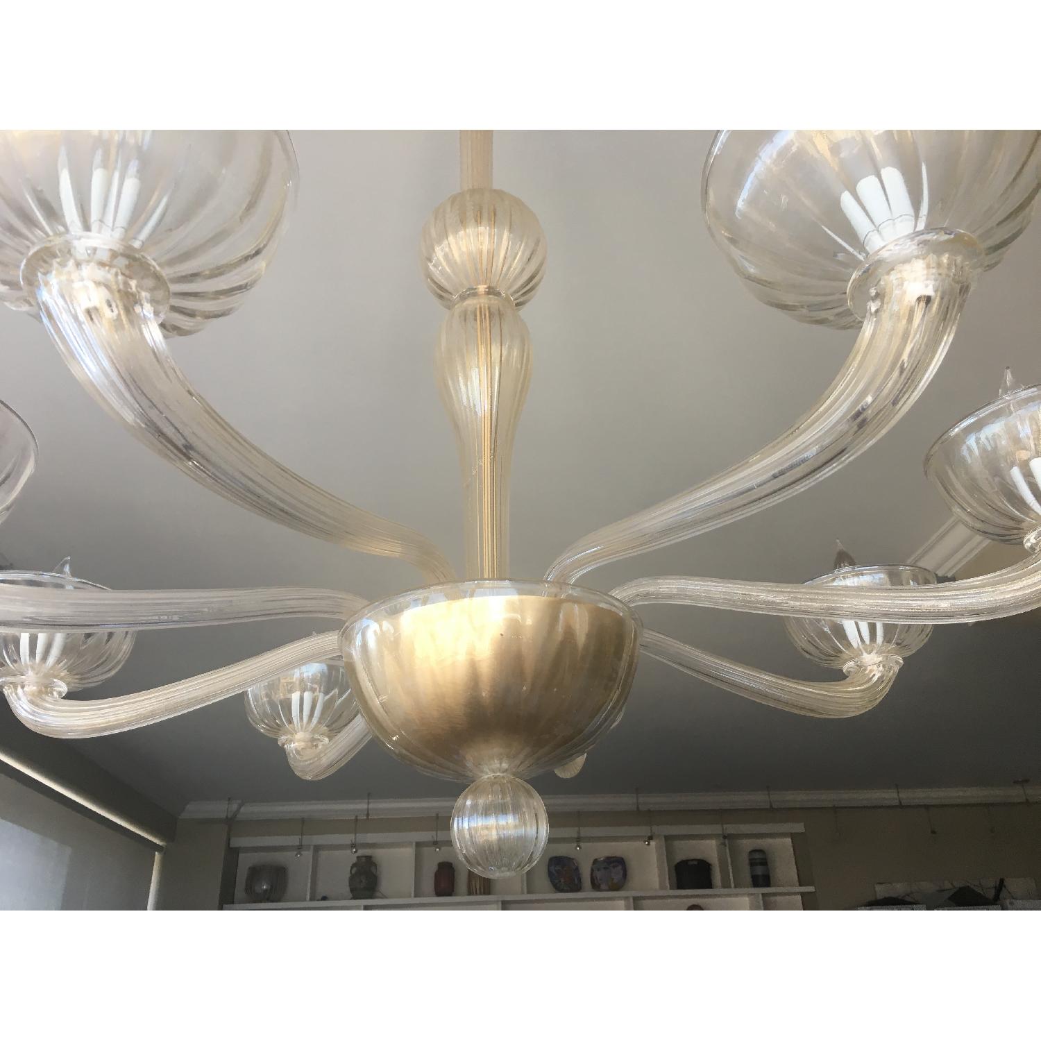 Murano Balestra Hand Blown Glass Chandelier - image-2