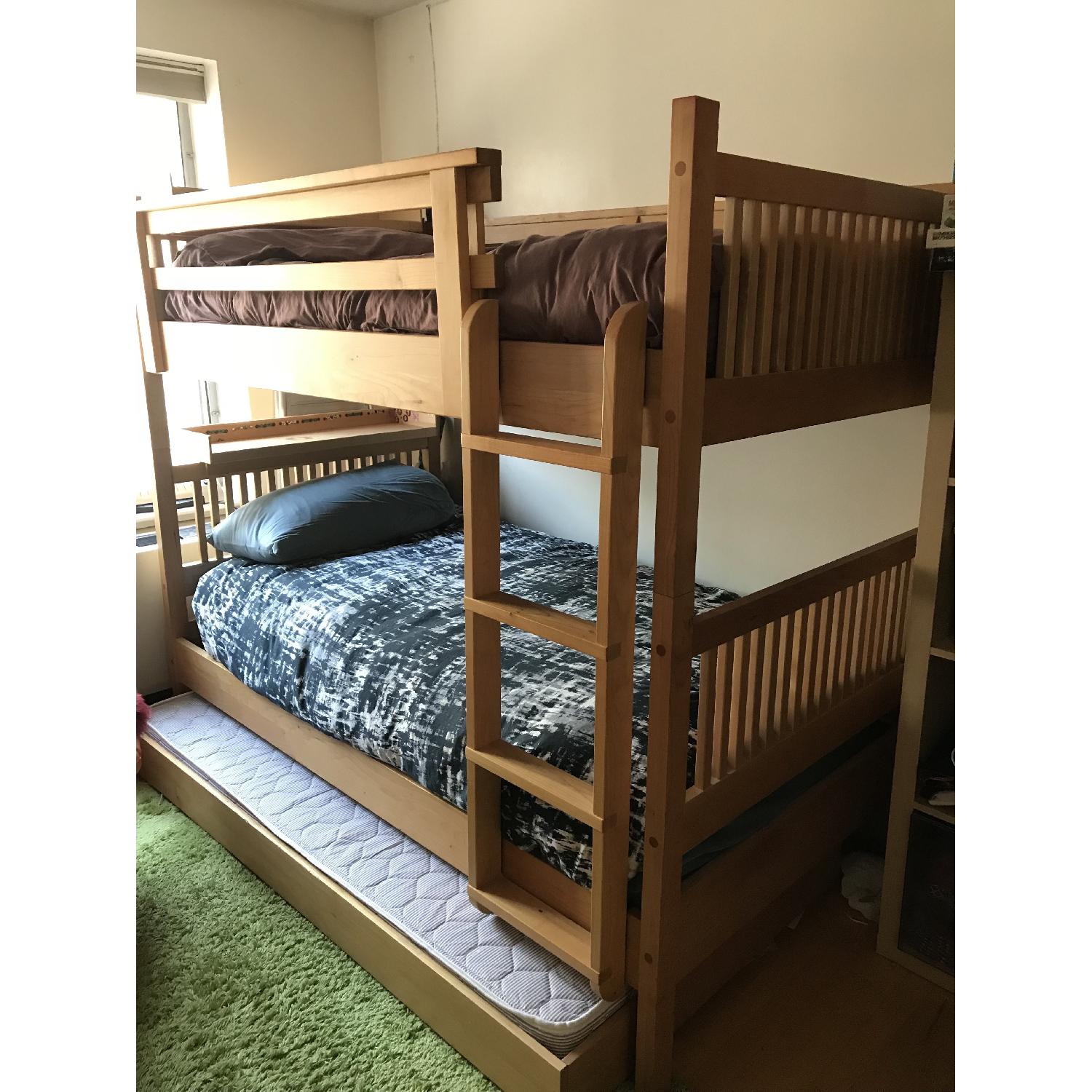 Room & Board Dayton Twin Bunk Bed w/ Trundle - image-1