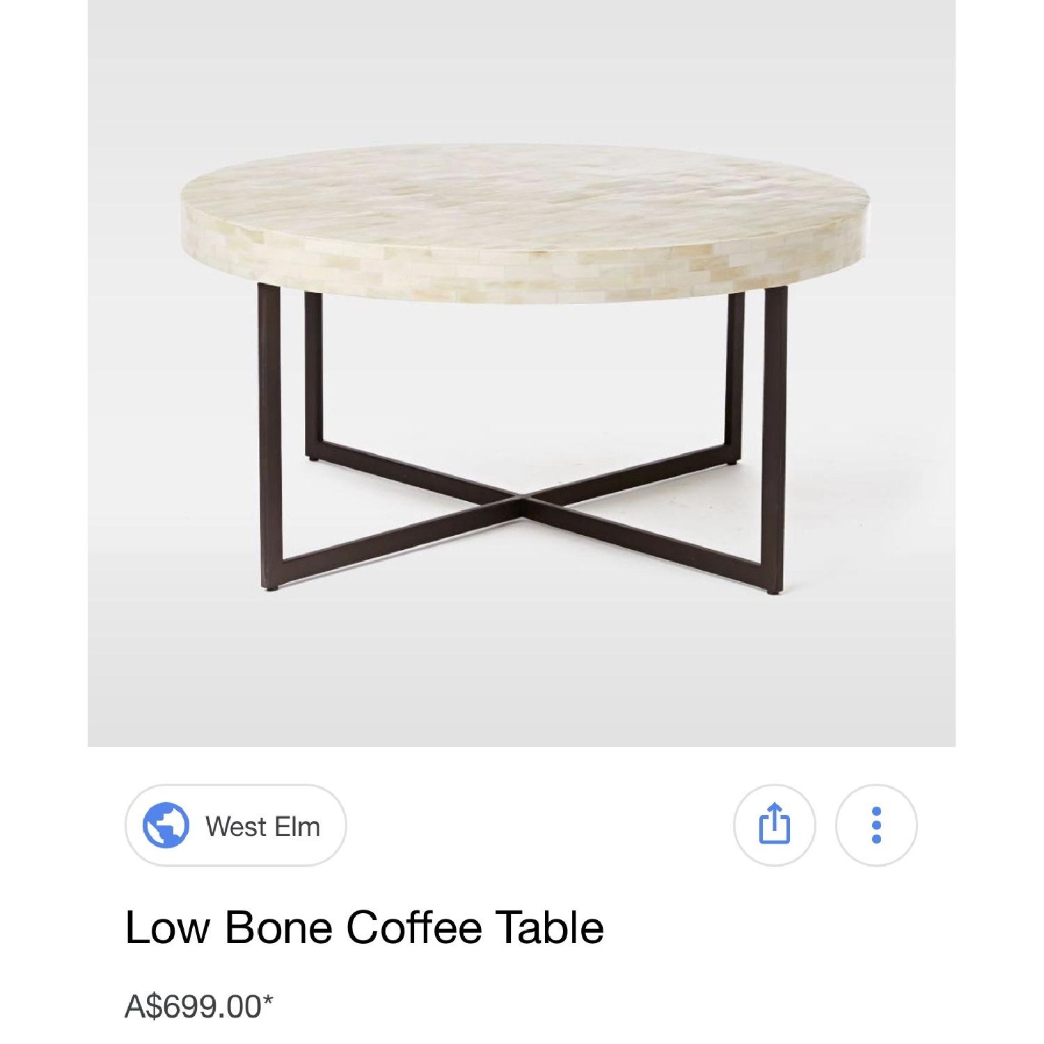 West Elm Bone Coffee Table - image-2